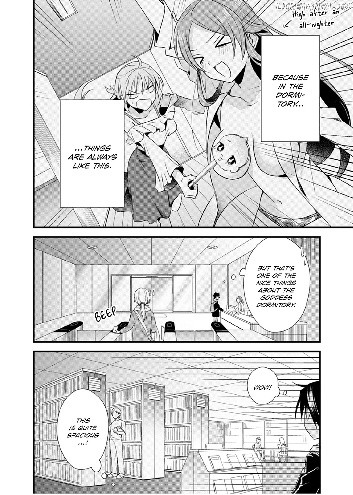 Megami-Ryou no Ryoubo-Kun chapter 28 - page 6