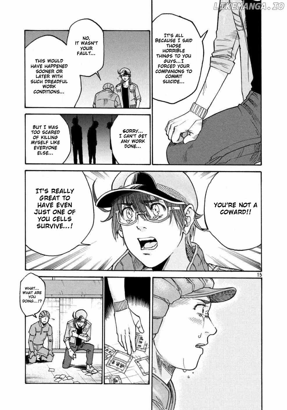 Hataraku Saibou Black chapter 26 - page 15