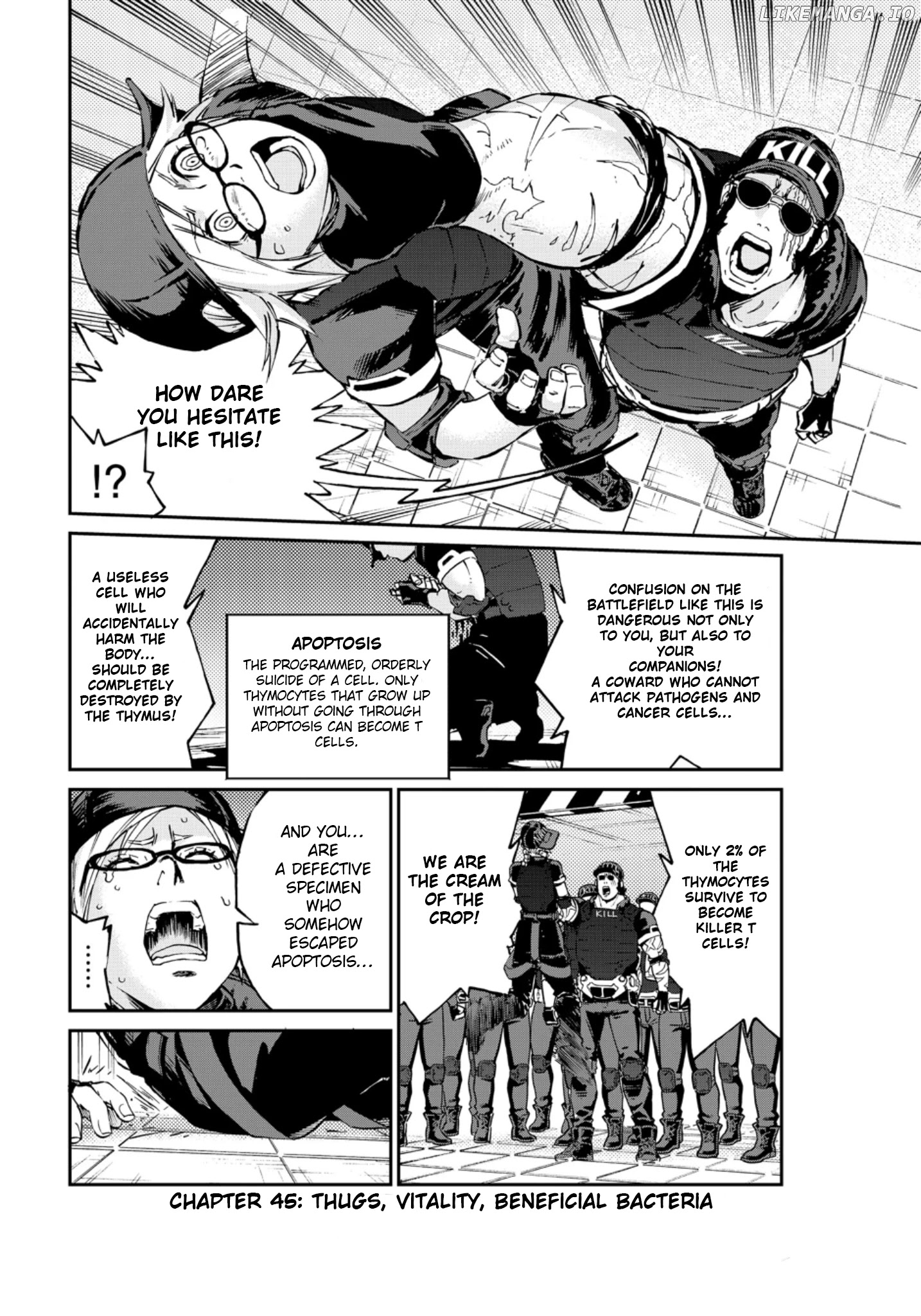 Hataraku Saibou Black chapter 45 - page 2