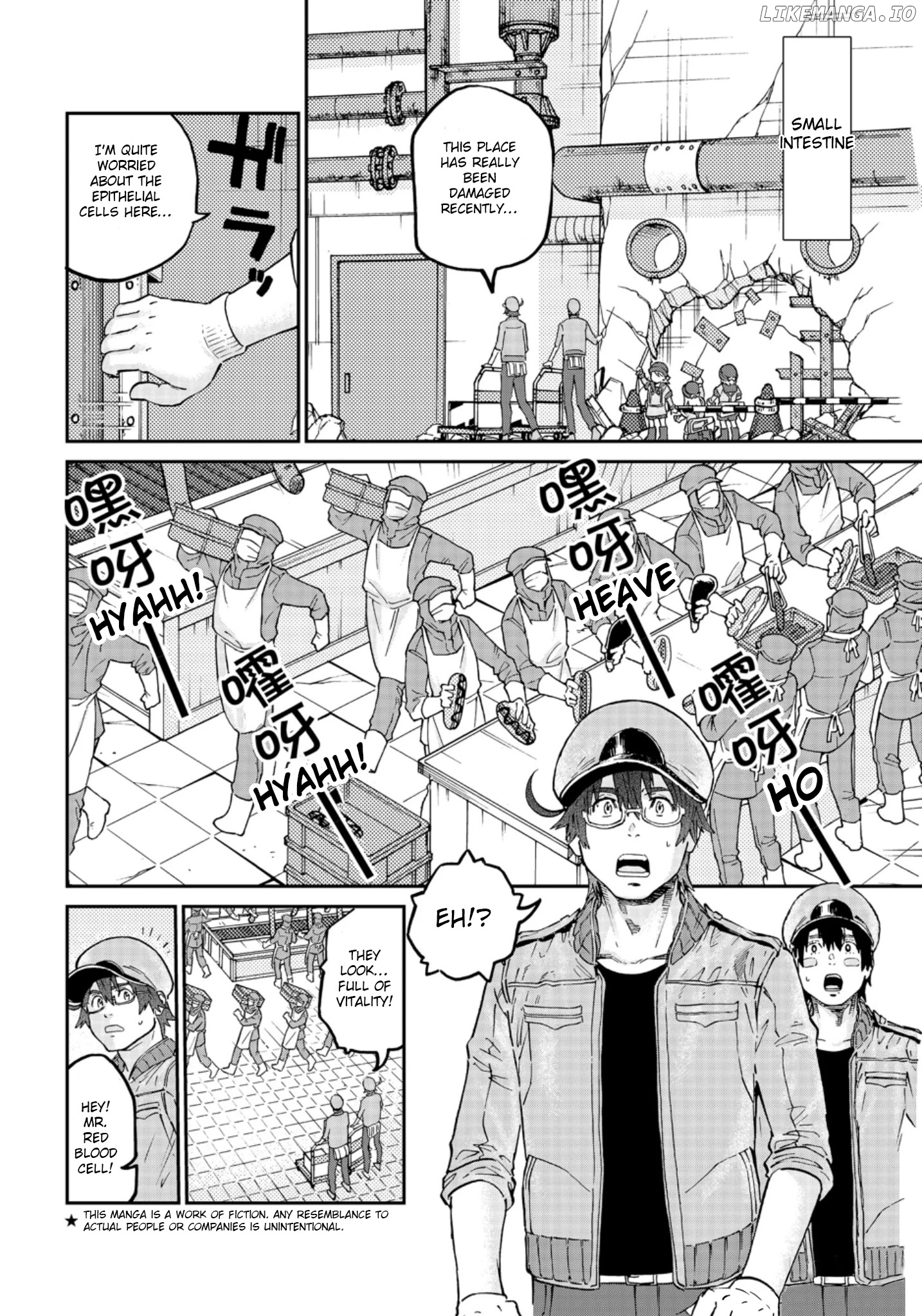 Hataraku Saibou Black chapter 45 - page 4