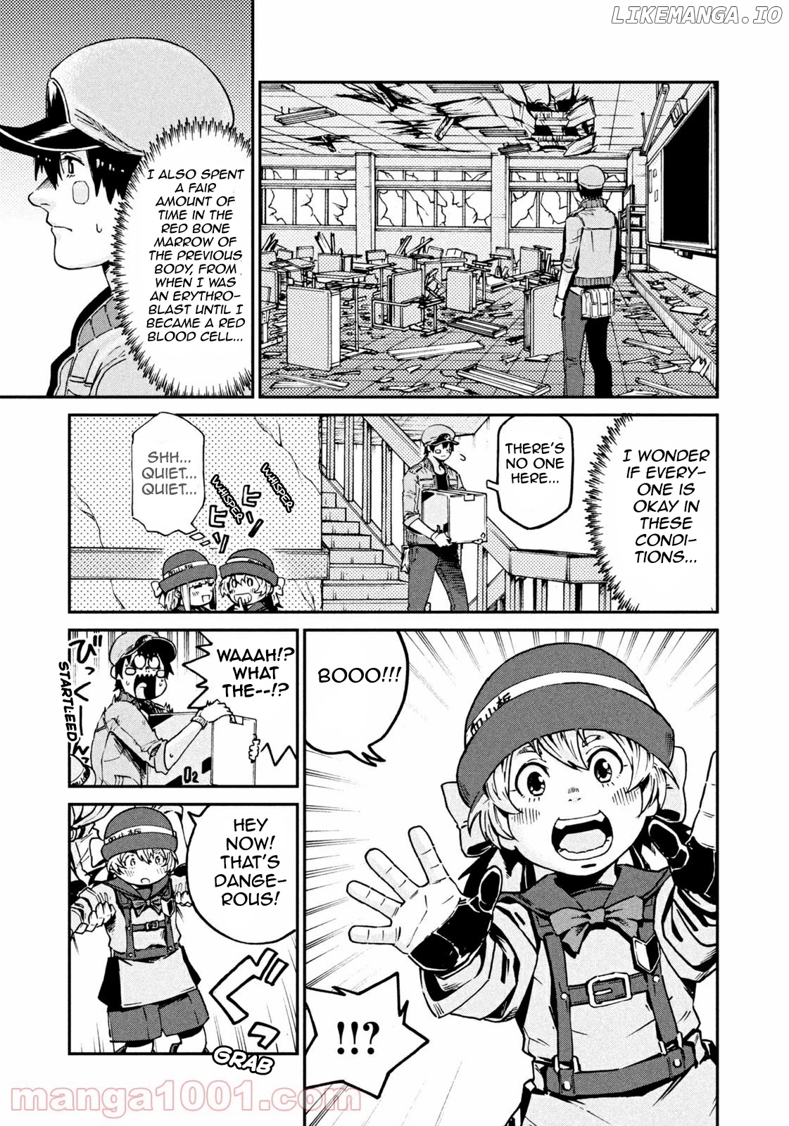 Hataraku Saibou Black chapter 42 - page 8