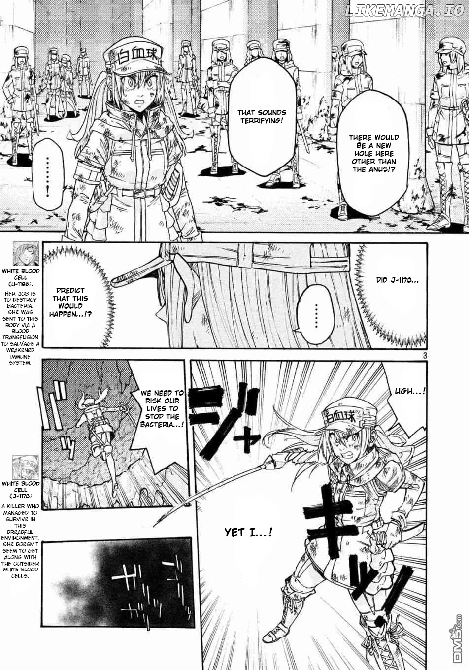 Hataraku Saibou Black chapter 22 - page 3