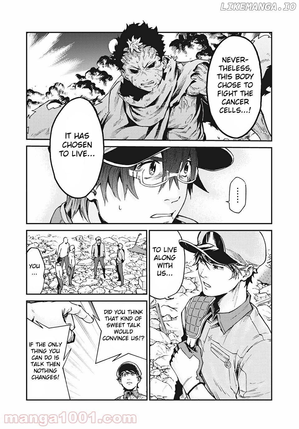 Hataraku Saibou Black chapter 40 - page 17