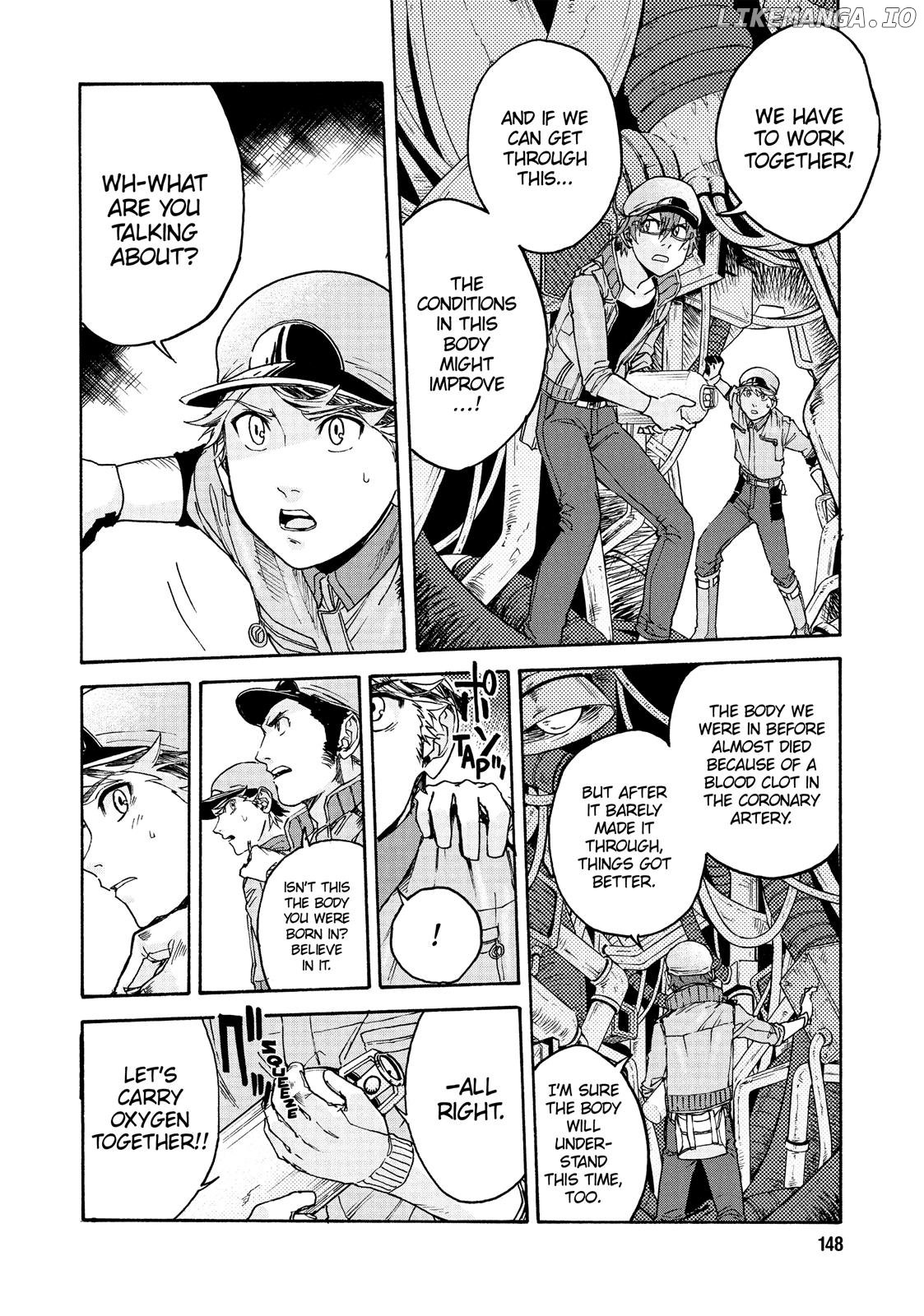 Hataraku Saibou Black chapter 17 - page 12