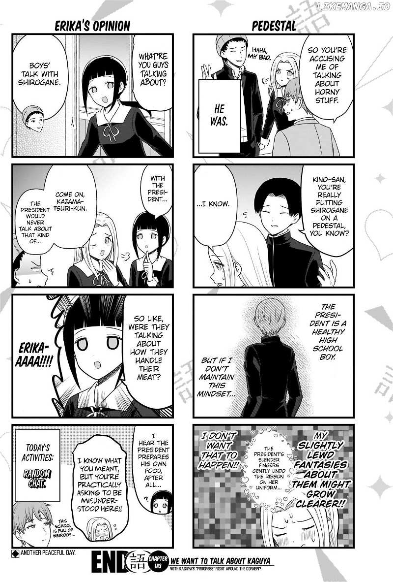 we Want to Talk About Kaguya Chapter 183 - page 5