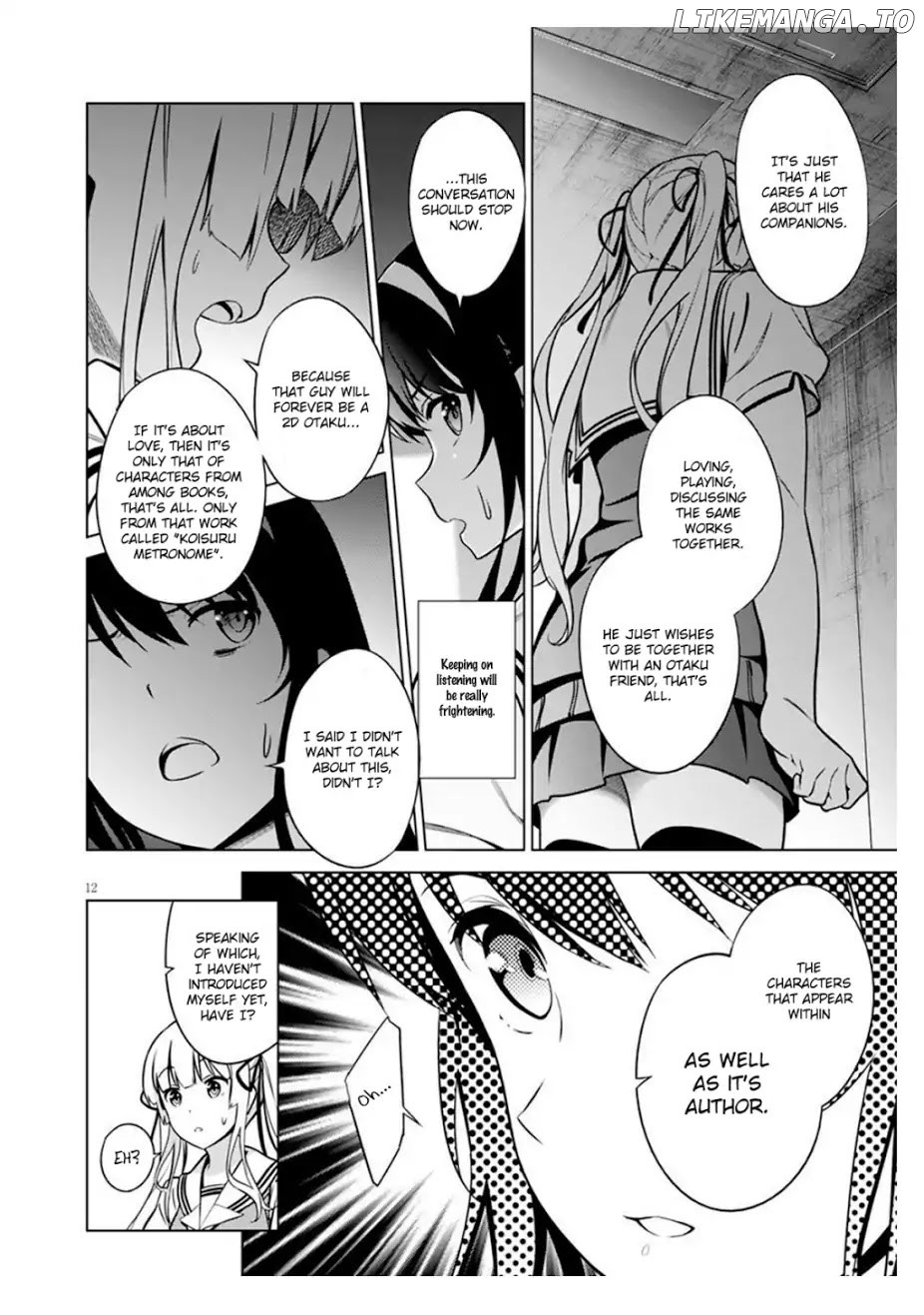 Saenai Kanojo no Sodatekata: Girls Side chapter 2 - page 12