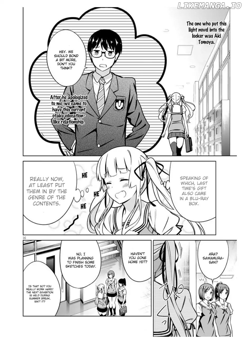 Saenai Kanojo no Sodatekata: Girls Side chapter 2 - page 16