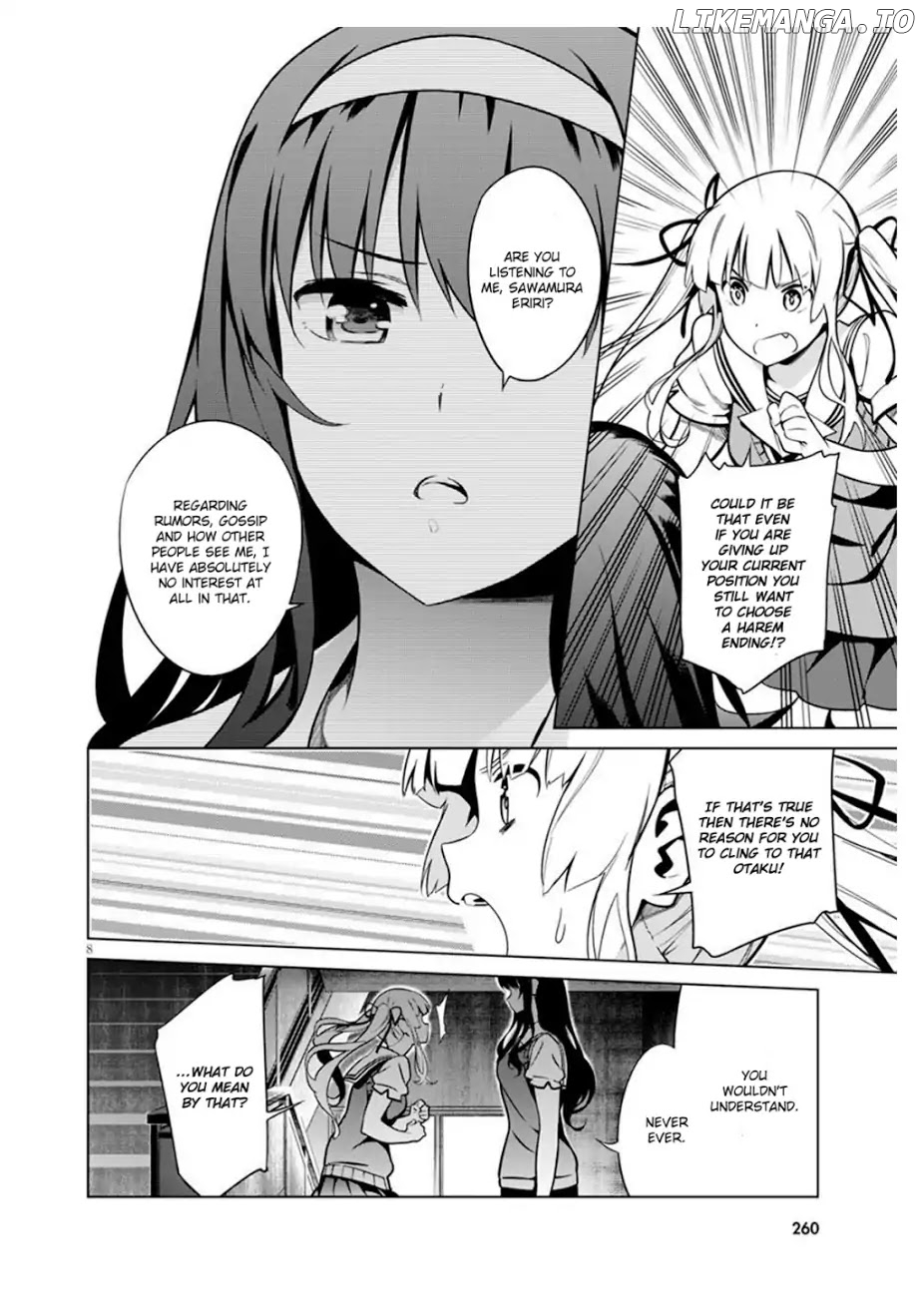 Saenai Kanojo no Sodatekata: Girls Side chapter 2 - page 8