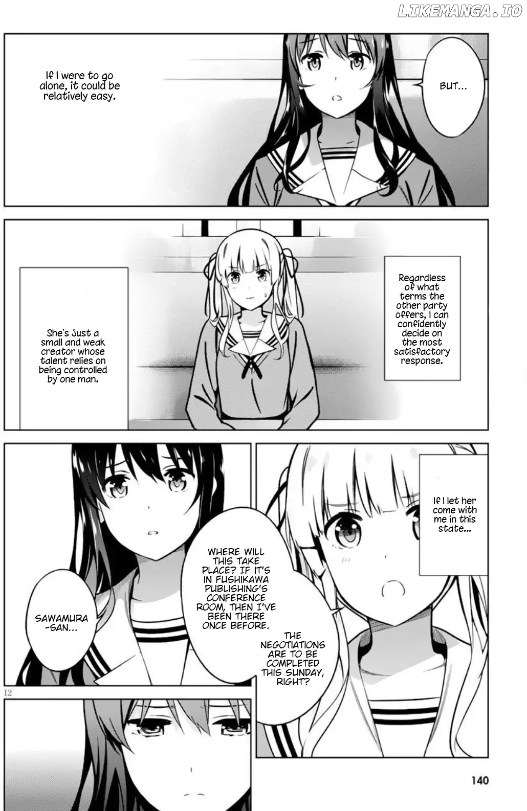 Saenai Kanojo no Sodatekata: Girls Side chapter 6 - page 12