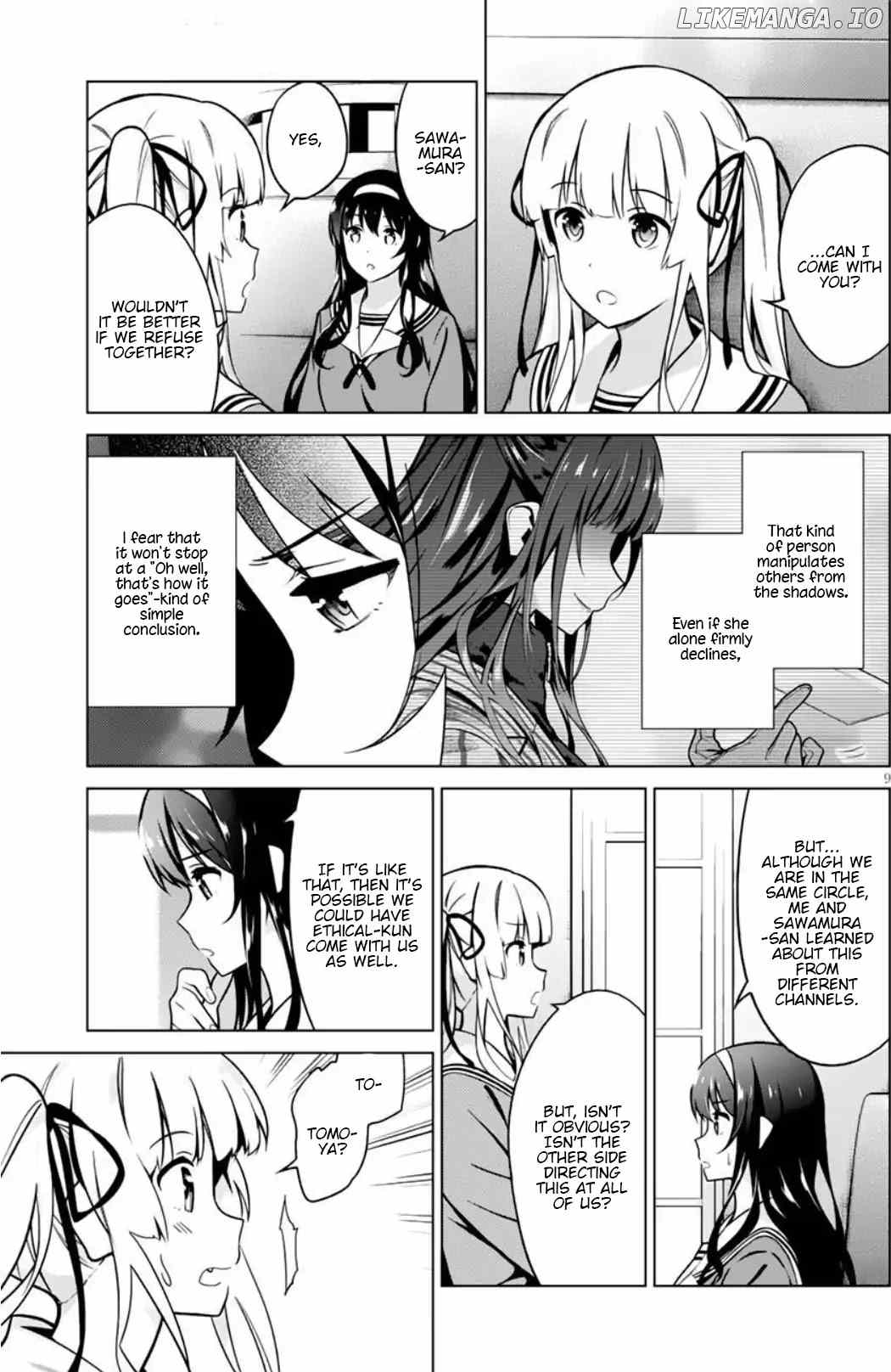 Saenai Kanojo no Sodatekata: Girls Side chapter 6 - page 9