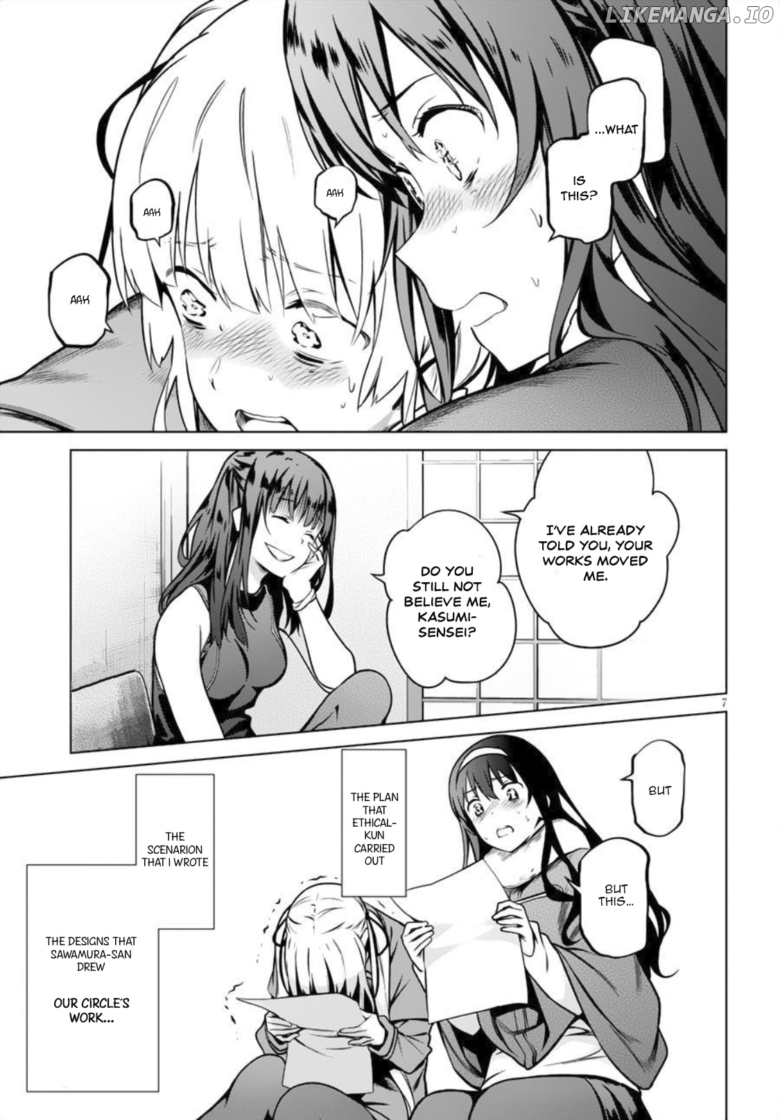 Saenai Kanojo no Sodatekata: Girls Side chapter 8 - page 7