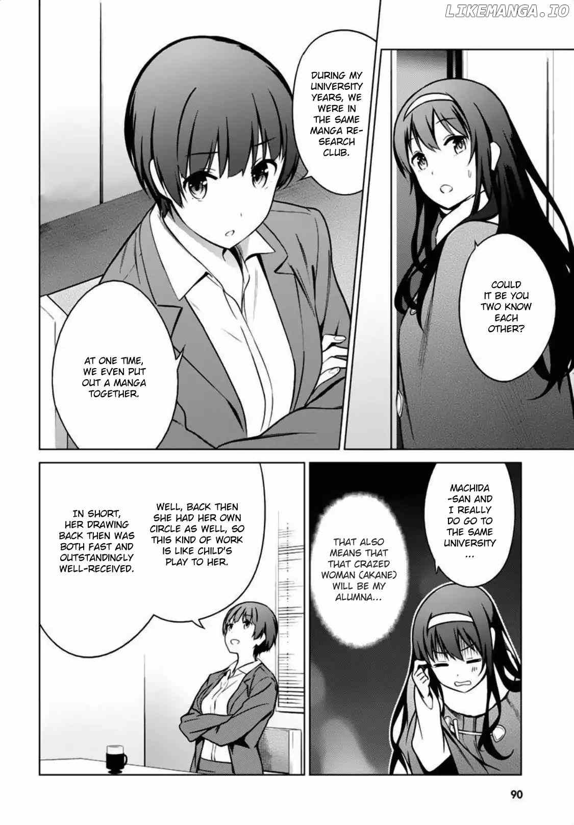 Saenai Kanojo no Sodatekata: Girls Side chapter 9 - page 21