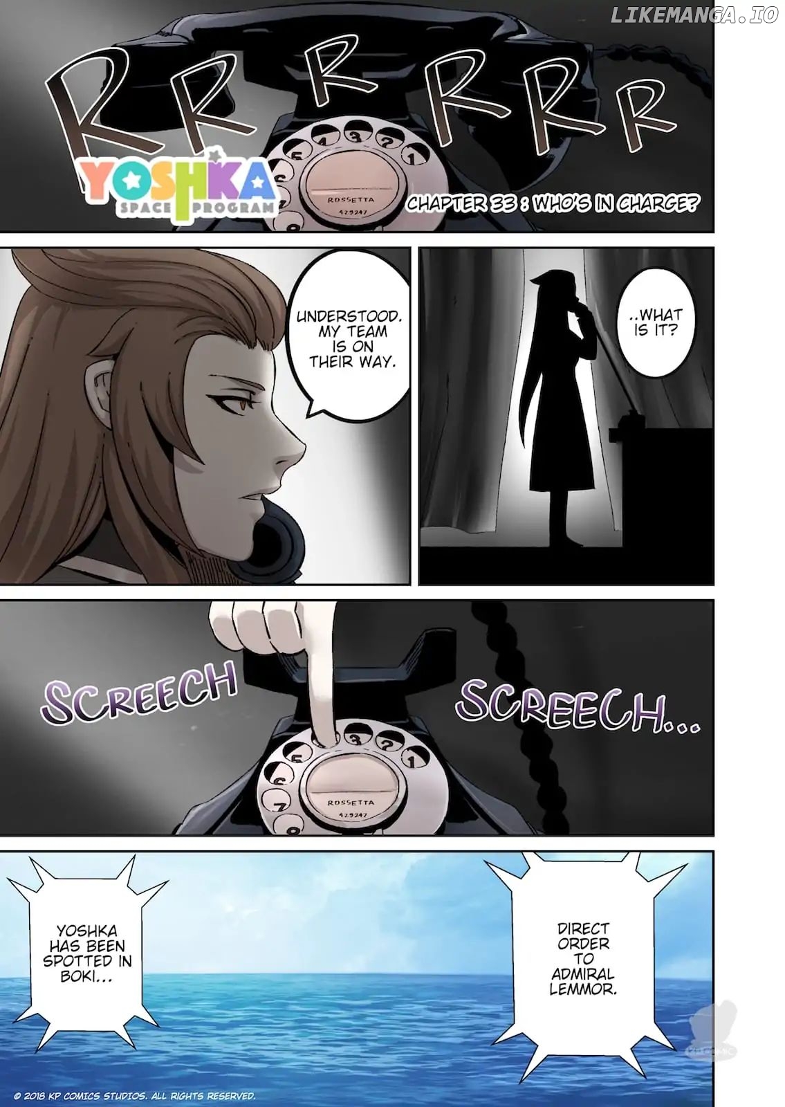 Yoshka Space Program chapter 33 - page 1