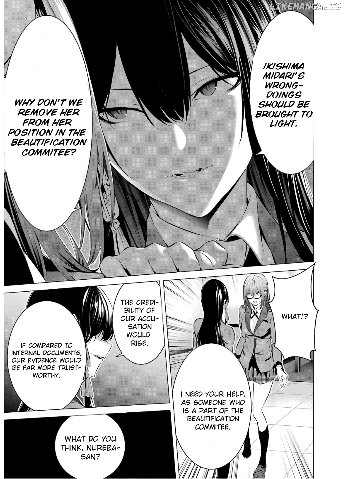 Kakegurui Midari chapter 54 - page 9