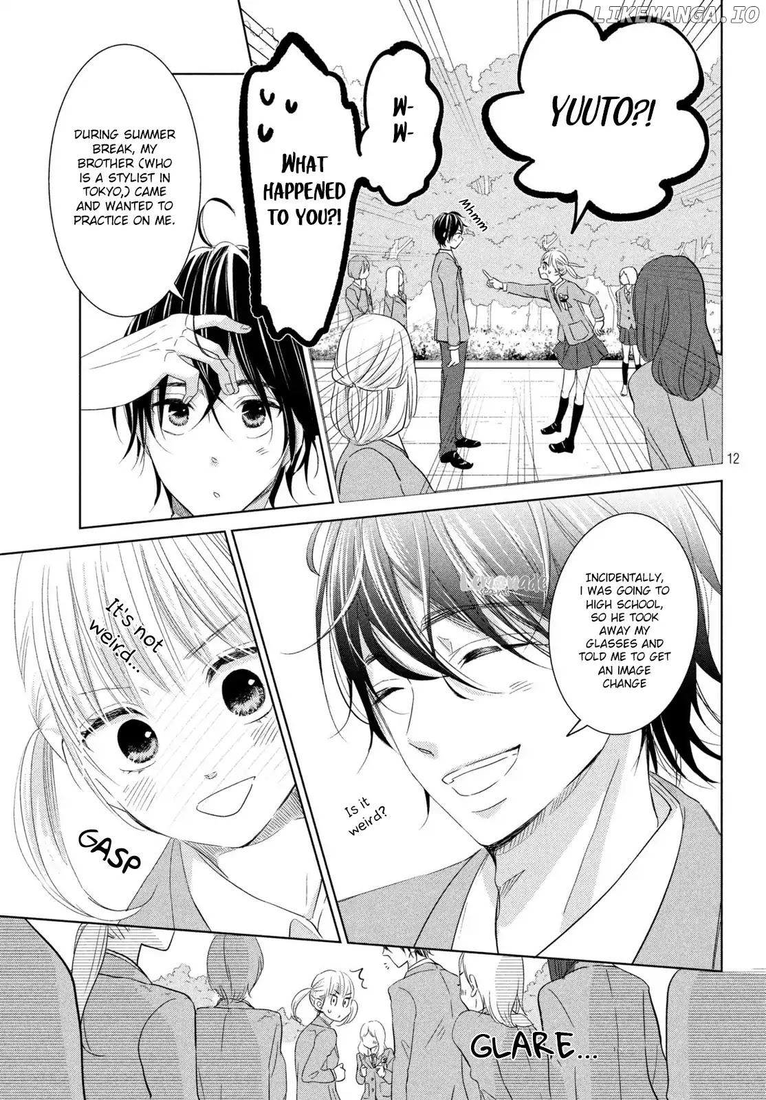 Ashita, Naisho no Kiss shiyou chapter 1 - page 12