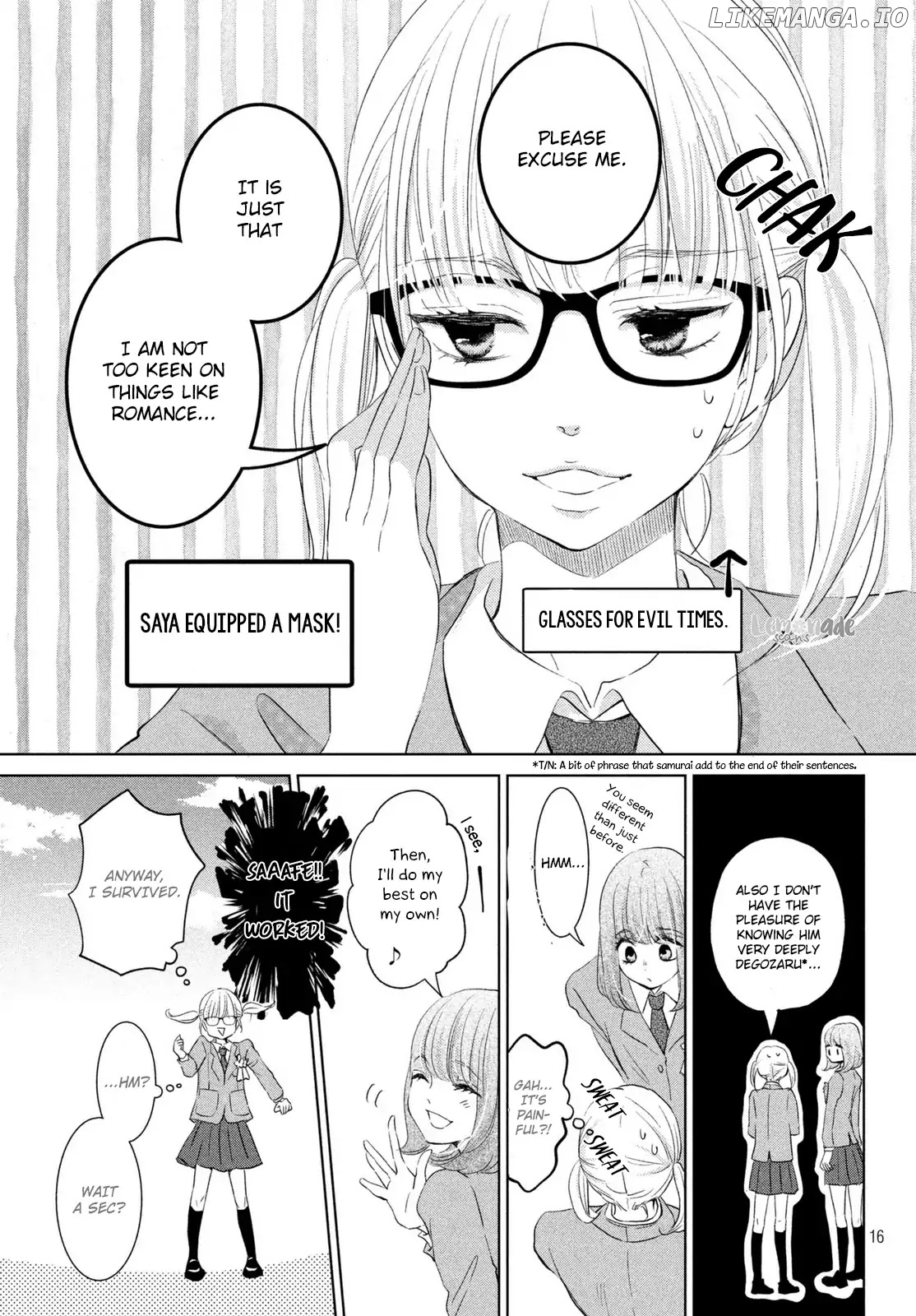 Ashita, Naisho no Kiss shiyou chapter 1 - page 16