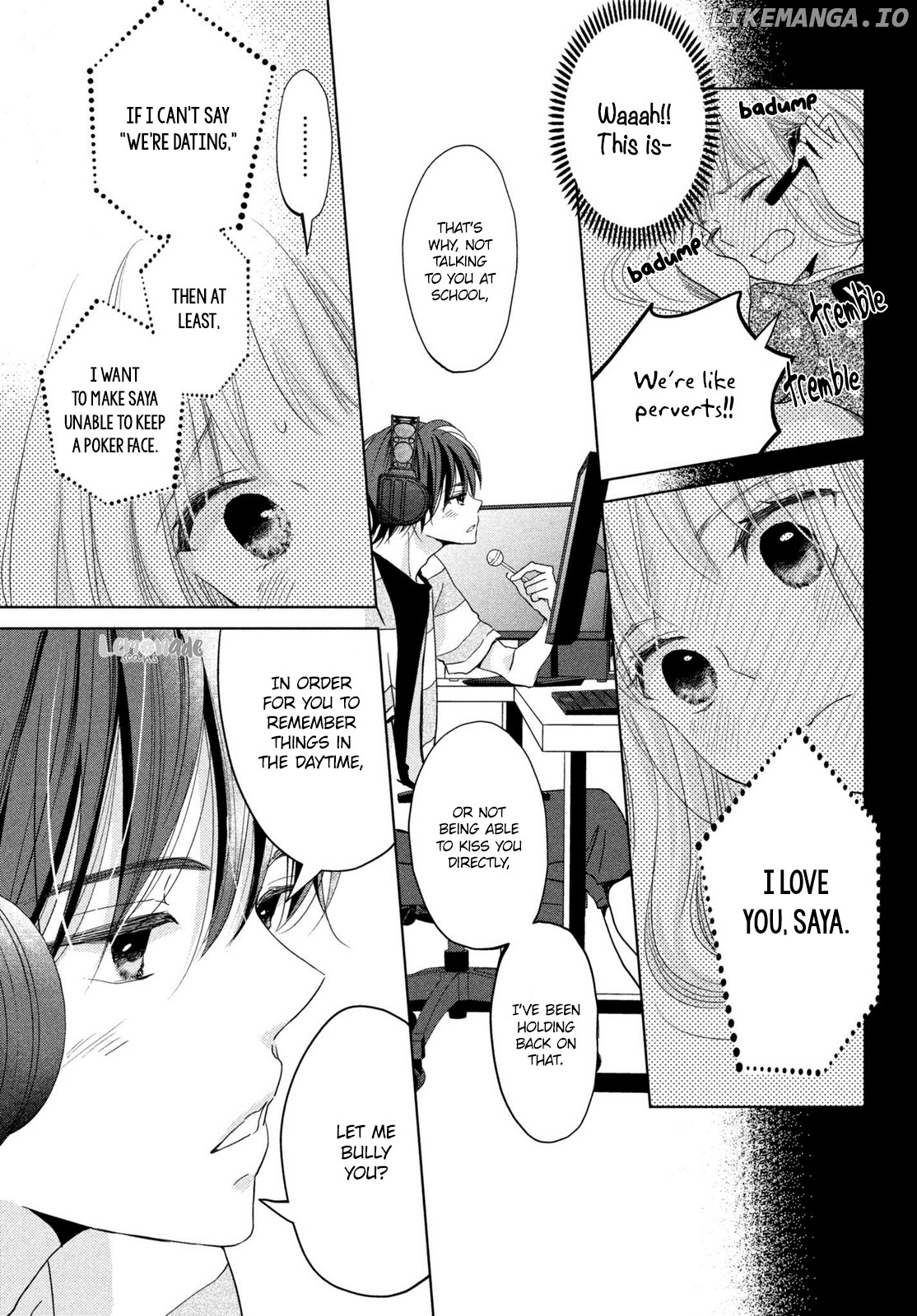Ashita, Naisho no Kiss shiyou chapter 2 - page 8