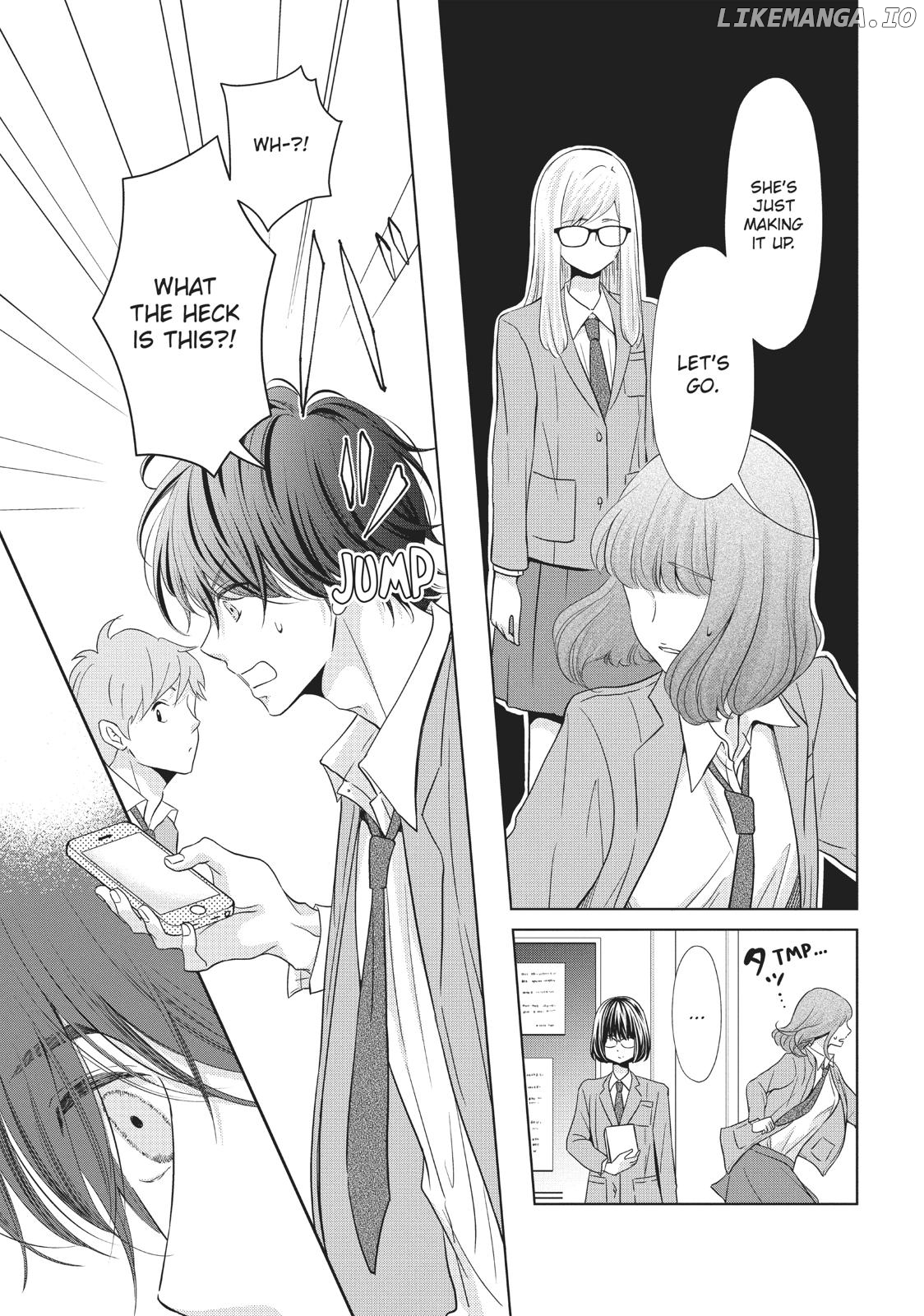 Ashita, Naisho no Kiss shiyou chapter 5 - page 14