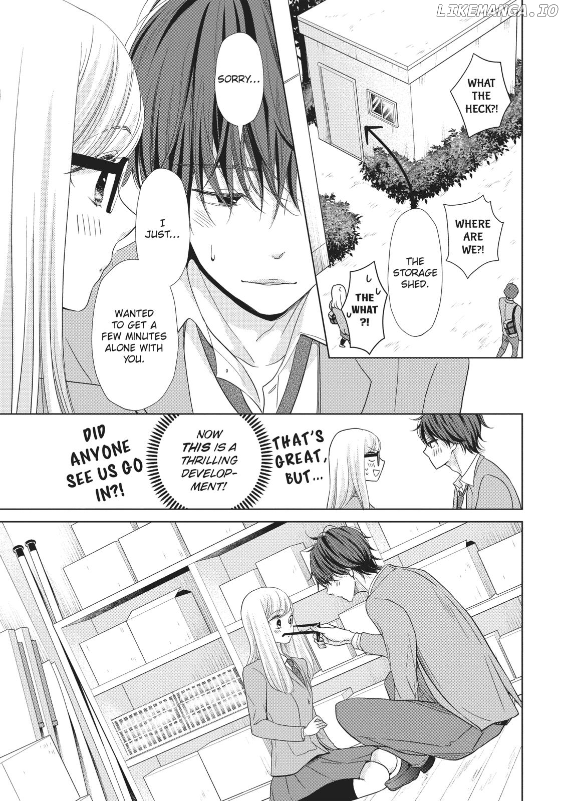 Ashita, Naisho no Kiss shiyou chapter 5 - page 38