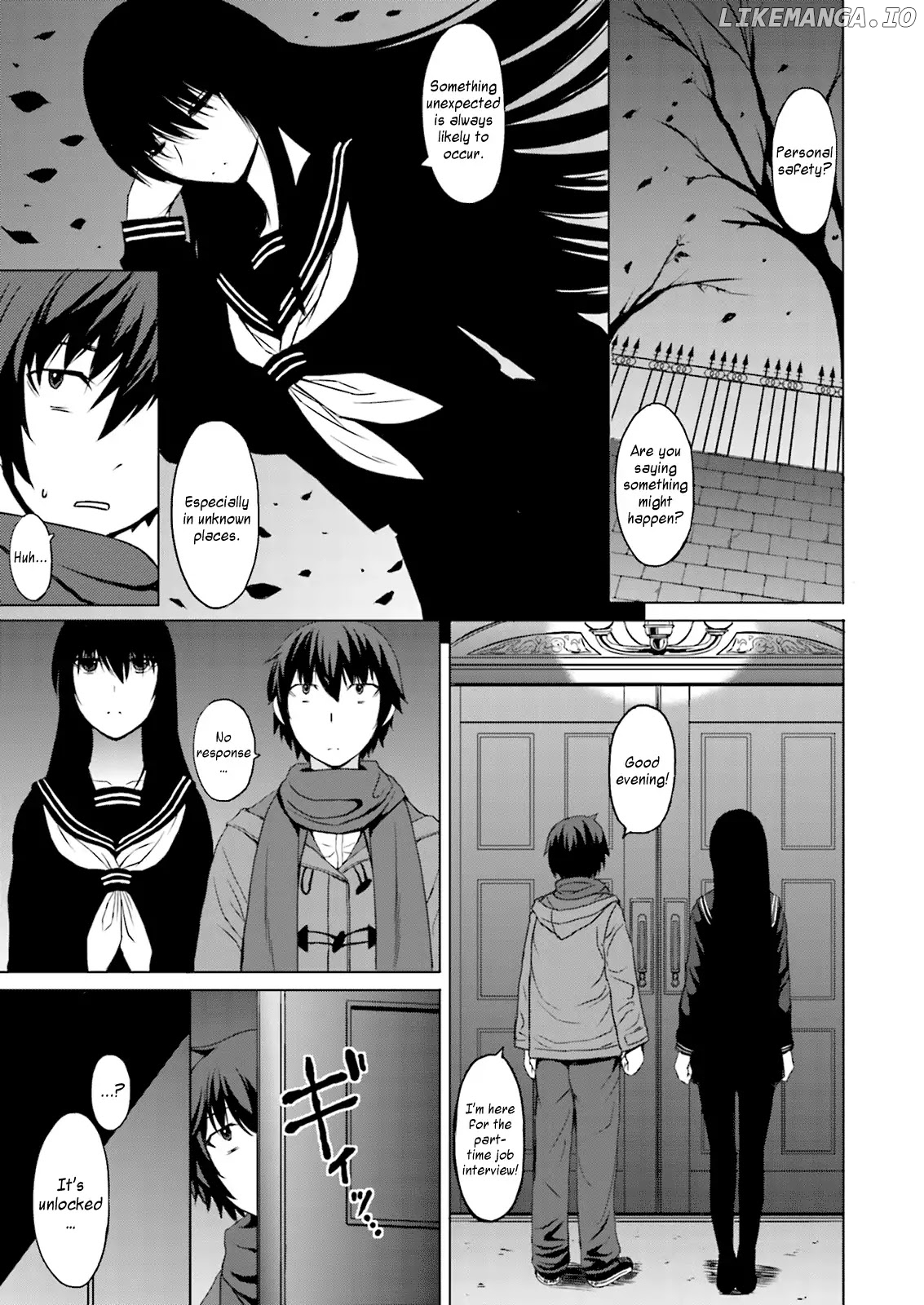 Kuro-Senpai To Kuroyashiki No Yami Ni Mayowanai chapter 1 - page 21