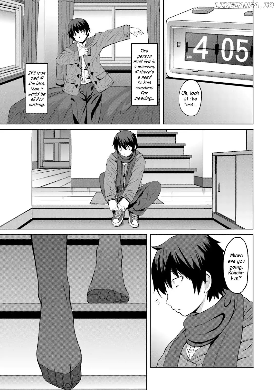 Kuro-Senpai To Kuroyashiki No Yami Ni Mayowanai chapter 1 - page 8