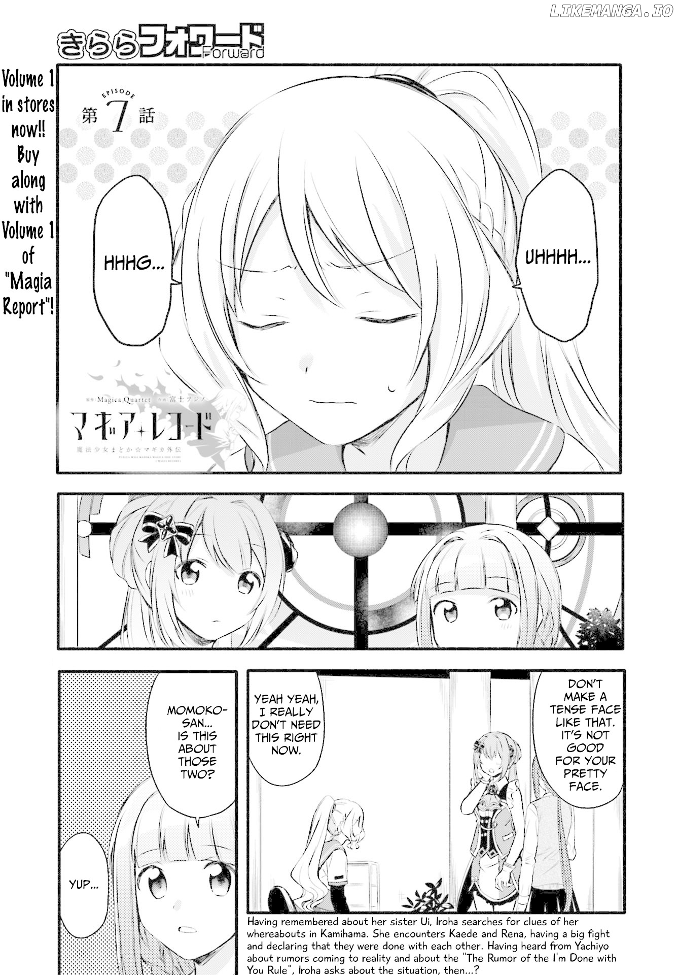 Magia Record chapter 7 - page 1