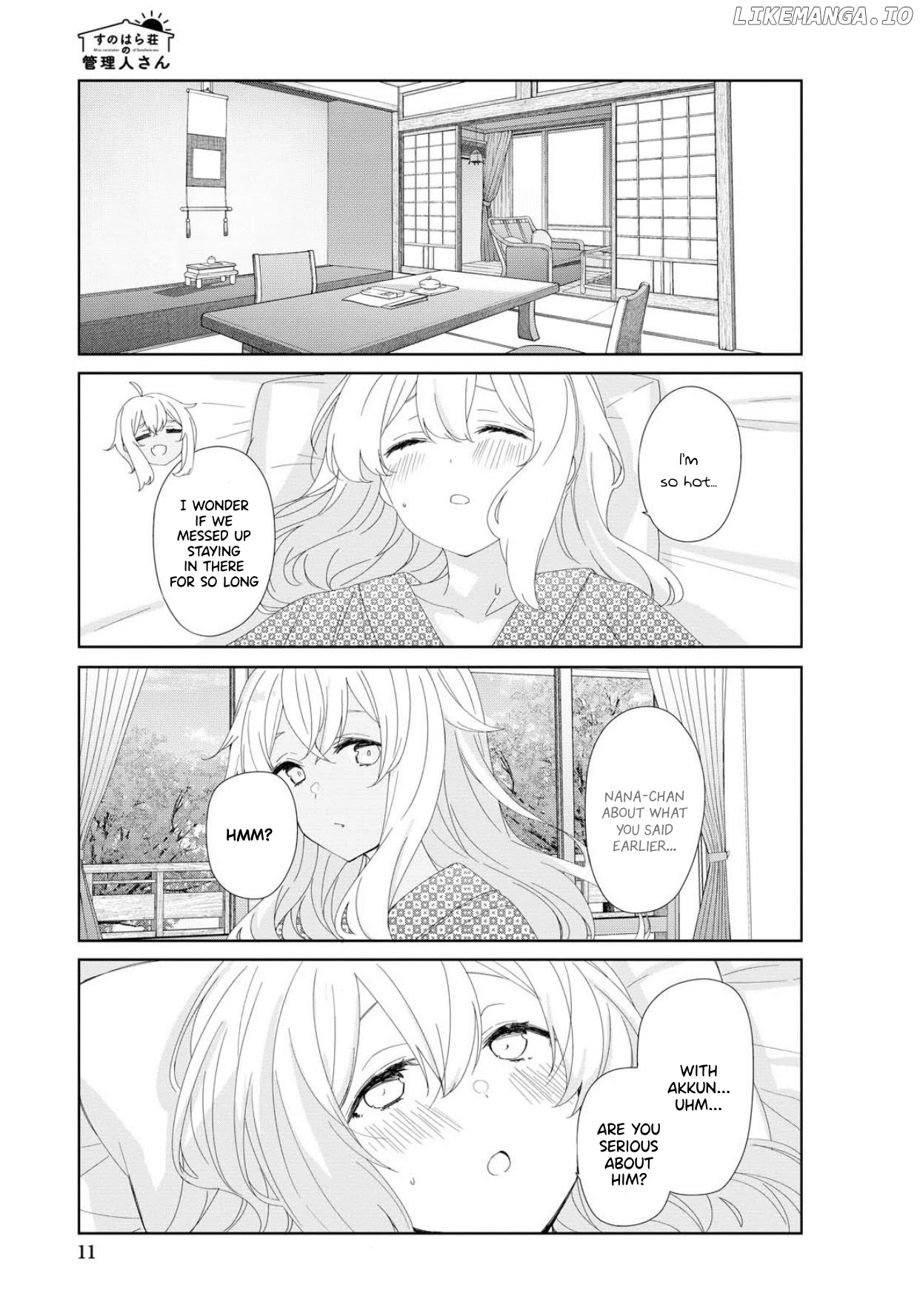 Sunoharasou no Kanrinin-San chapter 72 - page 8