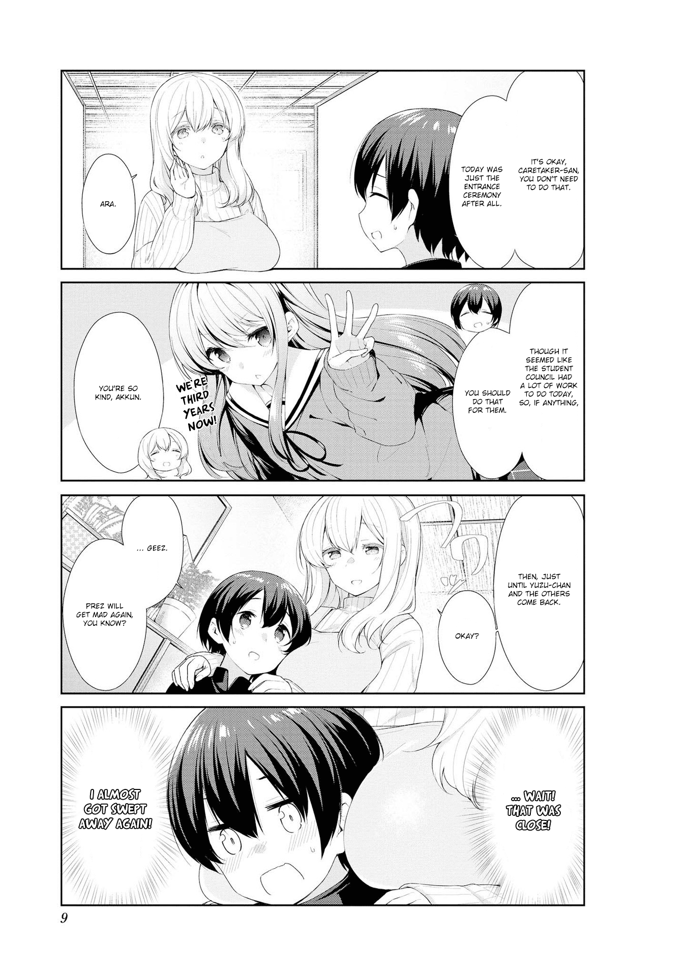 Sunoharasou no Kanrinin-San chapter 52 - page 9