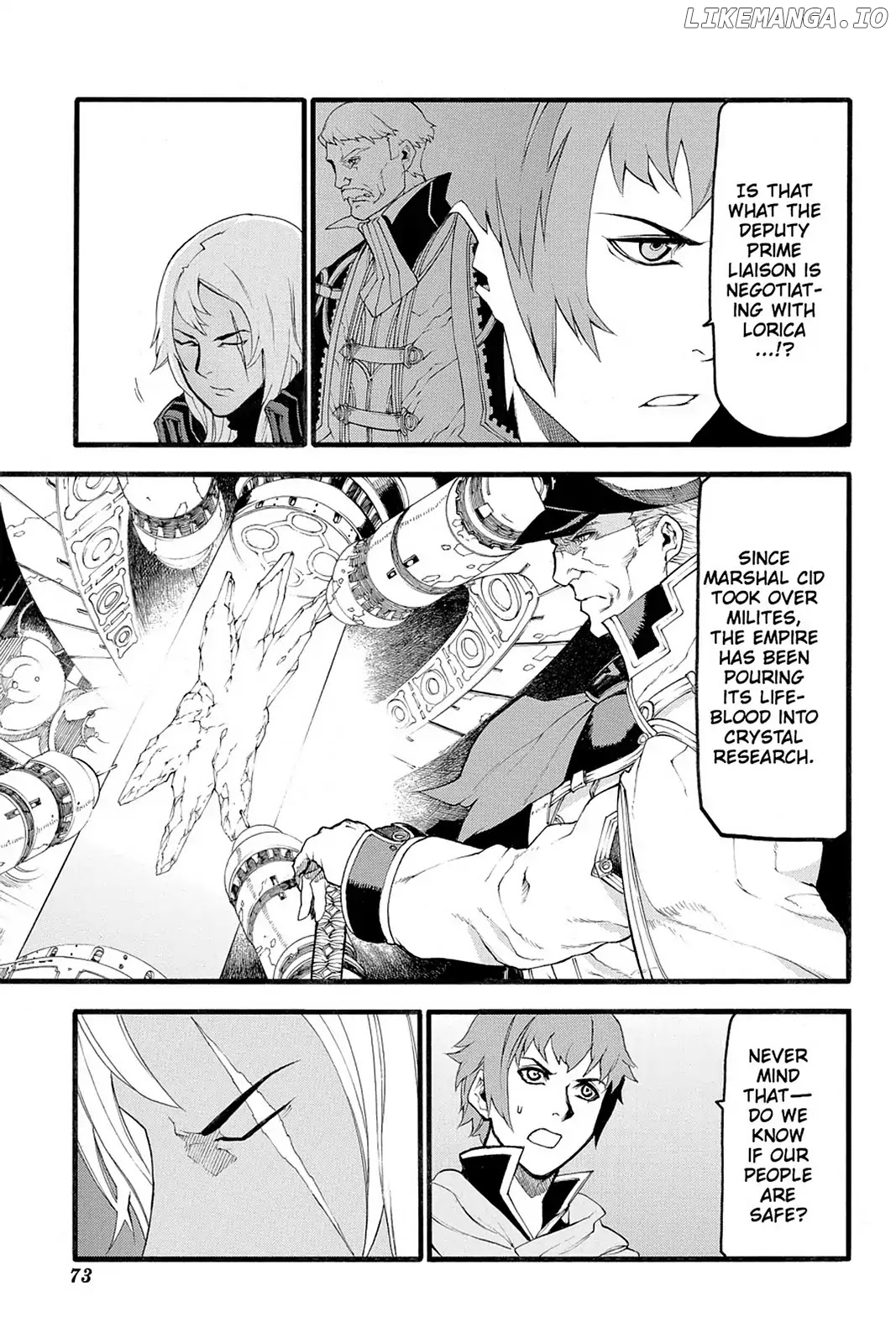 Final Fantasy Type-0 Side Story: The Ice Reaper chapter 11 - page 3