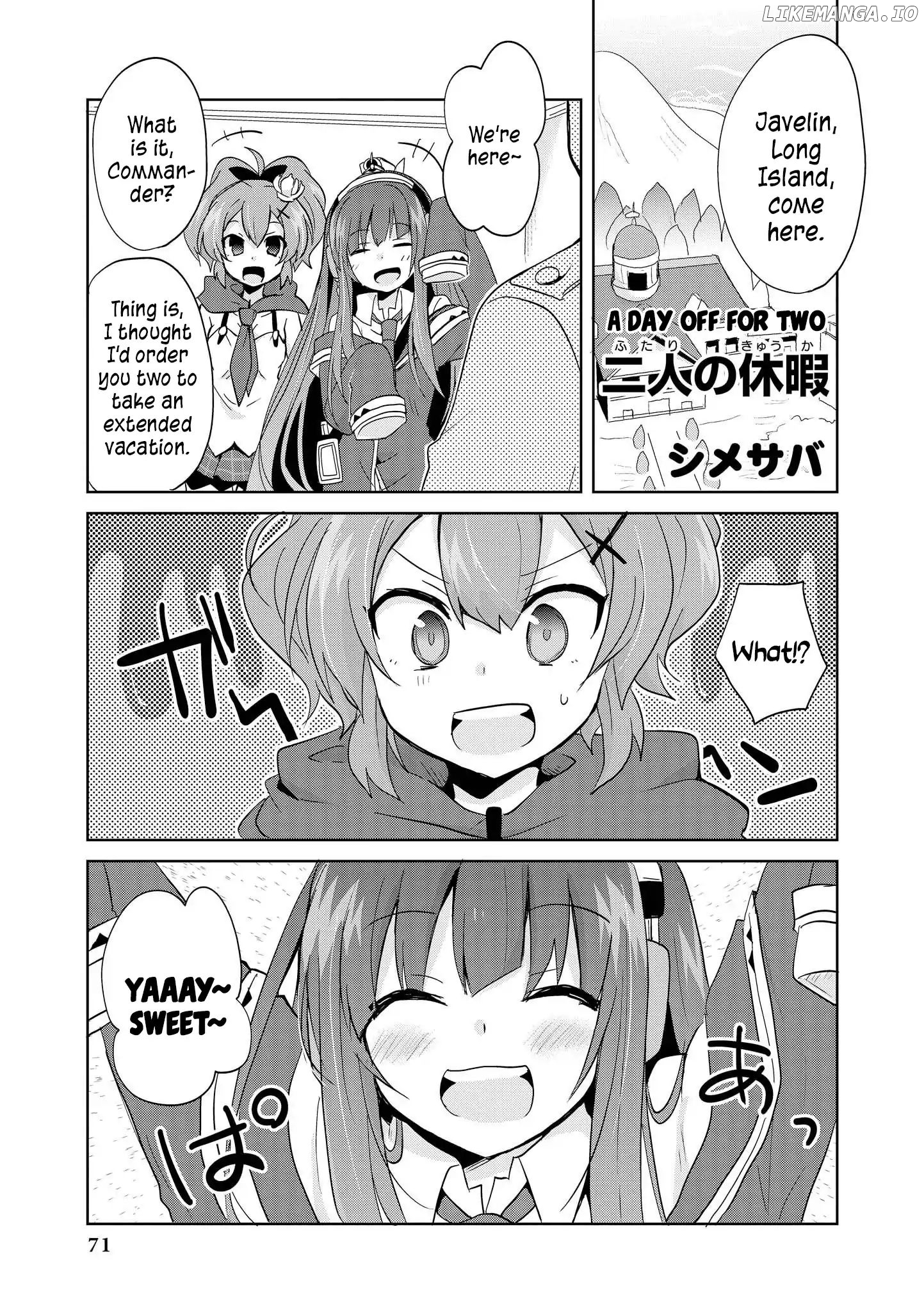 Azur Lane Comic Anthology Vol.2 chapter 7 - page 1