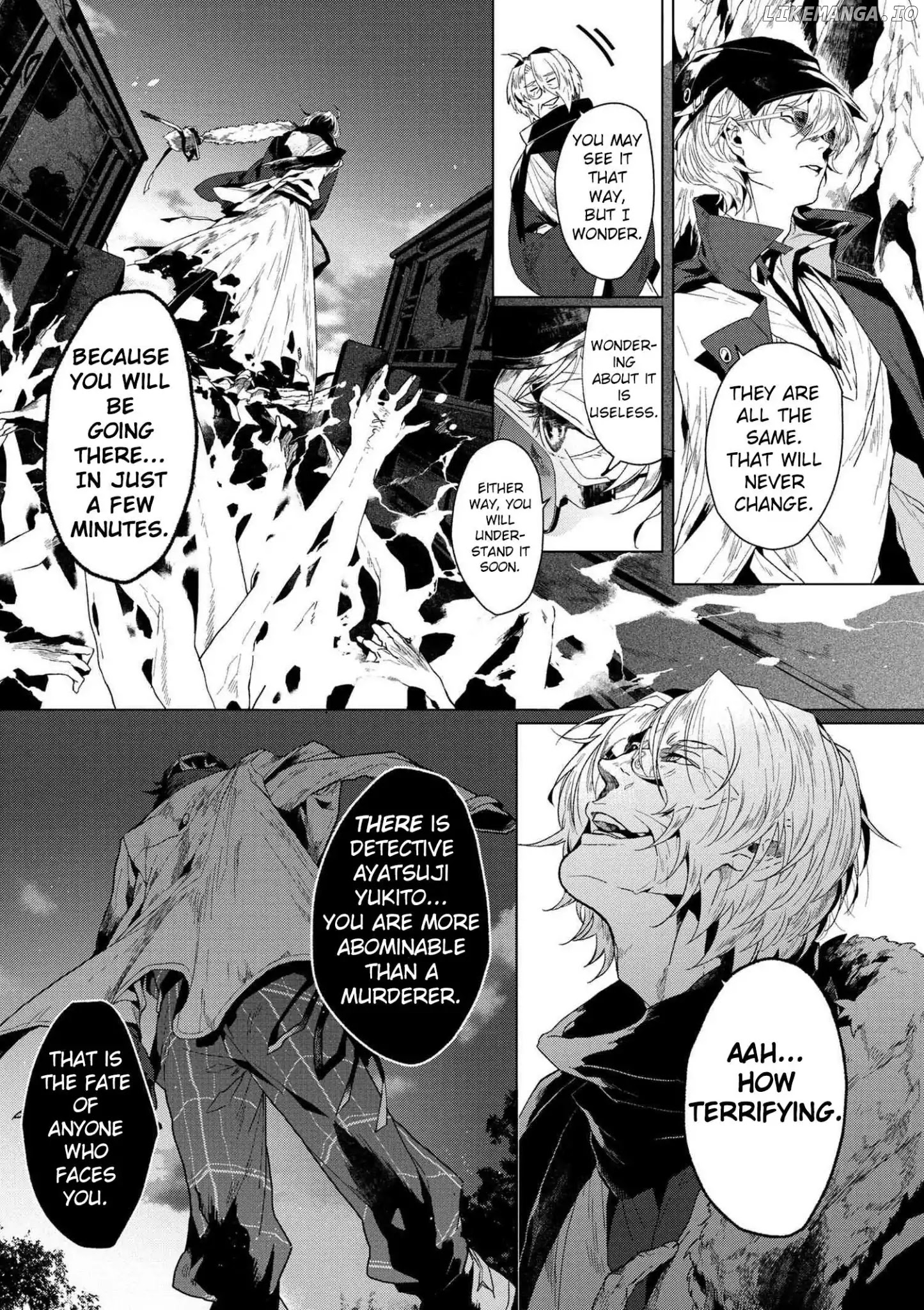 Bungou Stray Dogs Gaiden: Ayatsuji Yukito VS. Kyougoku Natsuhiko chapter 0.1 - page 10