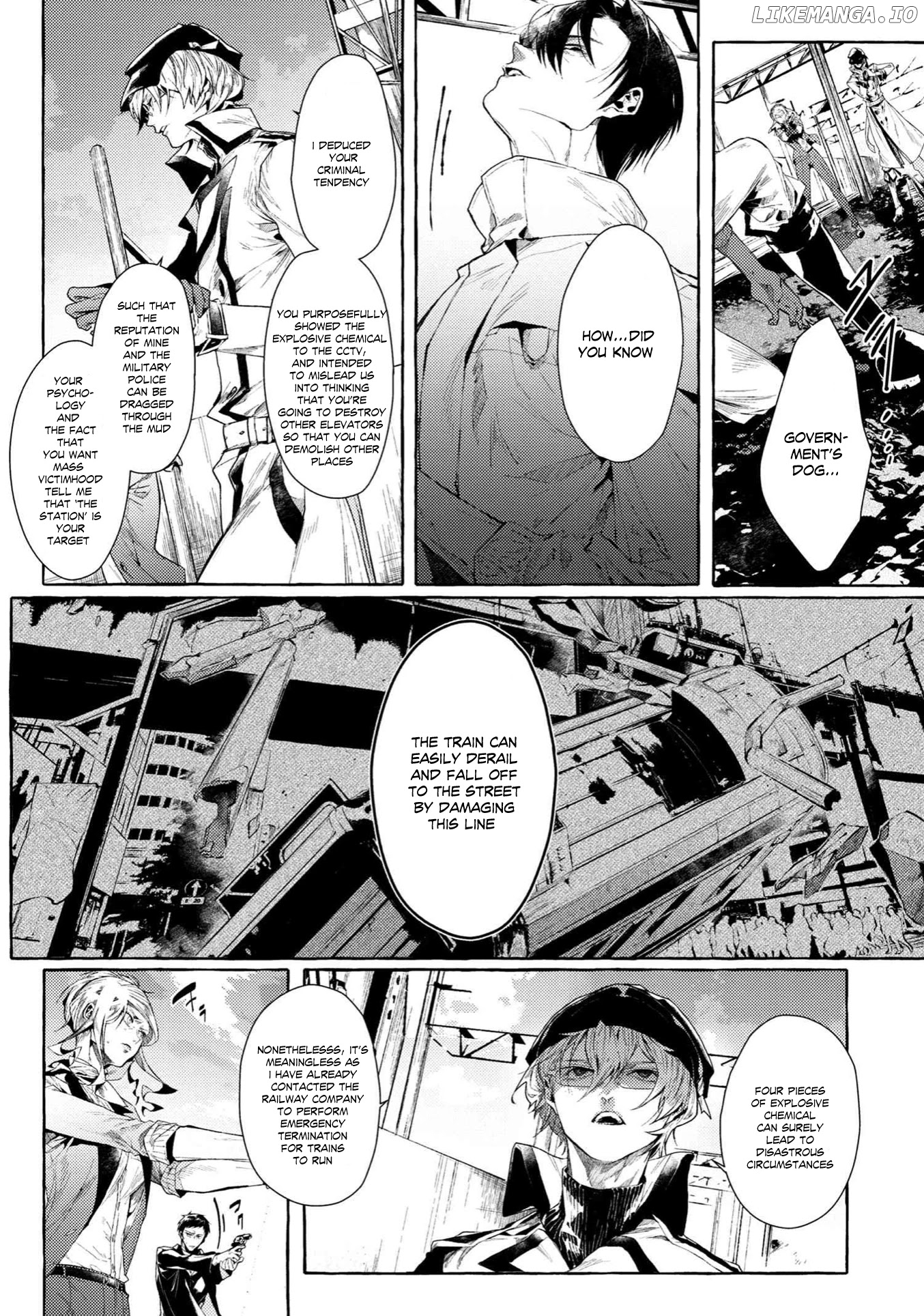 Bungou Stray Dogs Gaiden: Ayatsuji Yukito VS. Kyougoku Natsuhiko chapter 7.3 - page 2