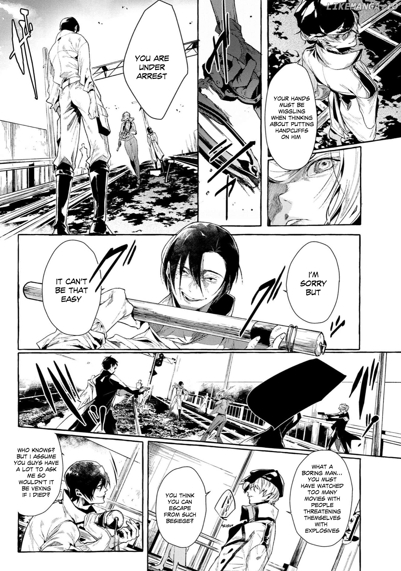 Bungou Stray Dogs Gaiden: Ayatsuji Yukito VS. Kyougoku Natsuhiko chapter 7.3 - page 4