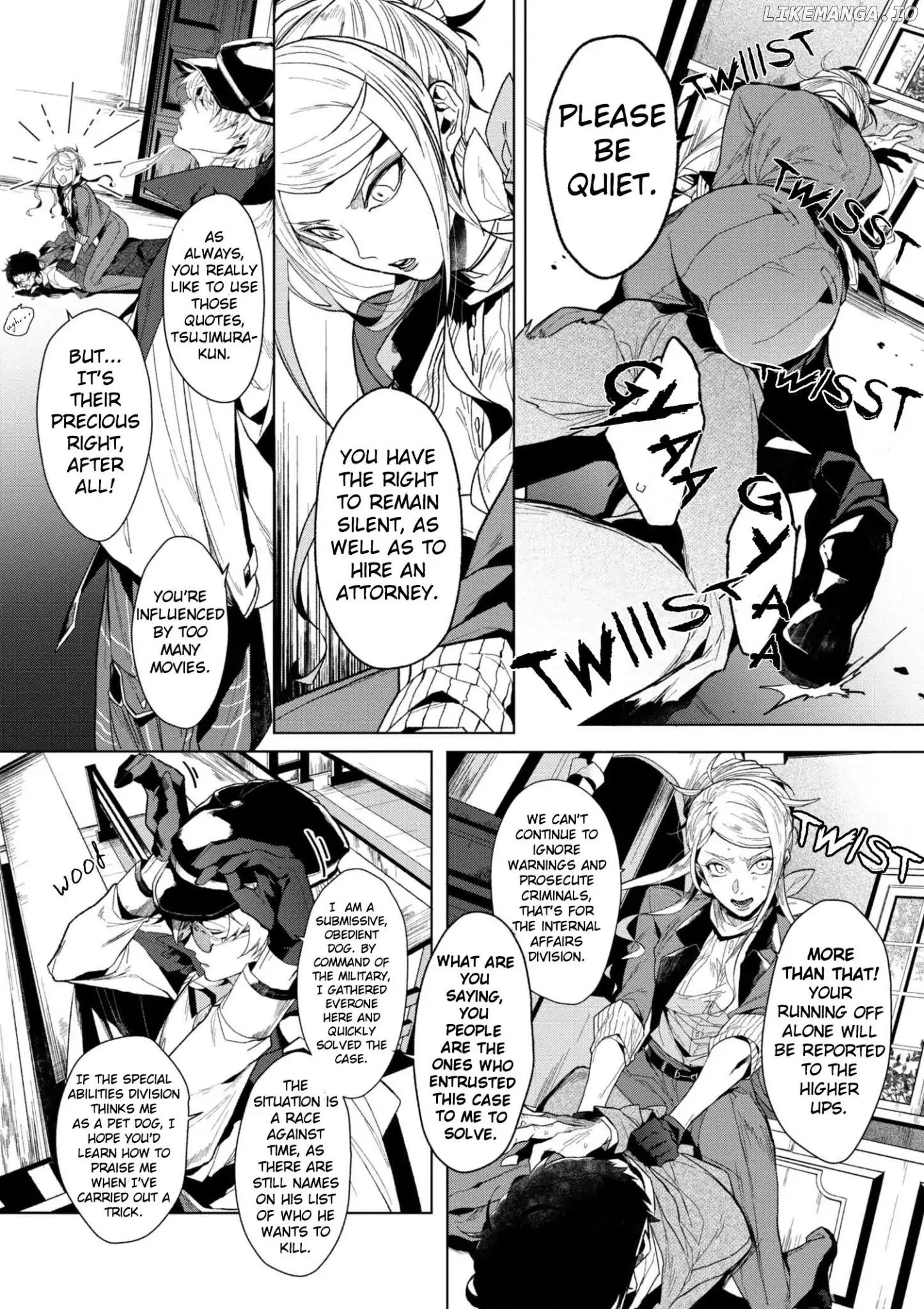 Bungou Stray Dogs Gaiden: Ayatsuji Yukito VS. Kyougoku Natsuhiko chapter 2 - page 4