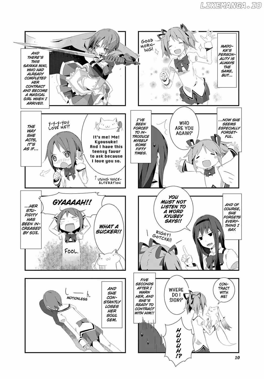 Puella Magi Homura Tamura ~Parallel Worlds Do Not Remain Parallel Forever~ chapter 1 - page 12