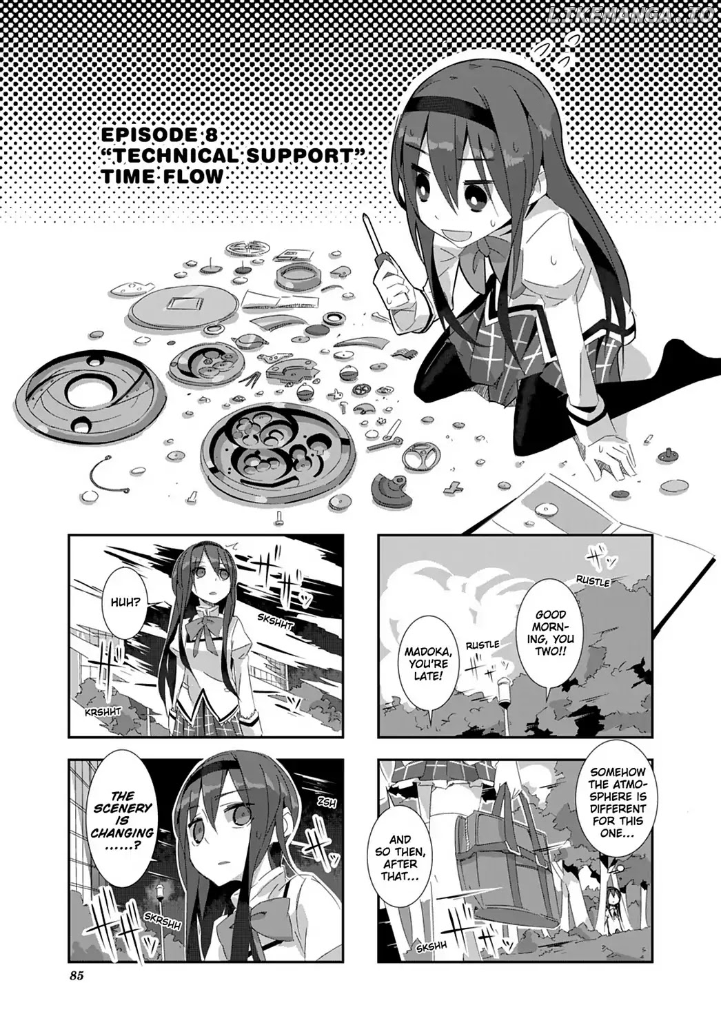 Puella Magi Homura Tamura ~Parallel Worlds Do Not Remain Parallel Forever~ chapter 8 - page 1