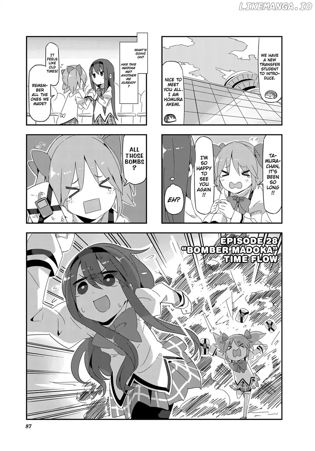 Puella Magi Homura Tamura ~Parallel Worlds Do Not Remain Parallel Forever~ chapter 28 - page 1