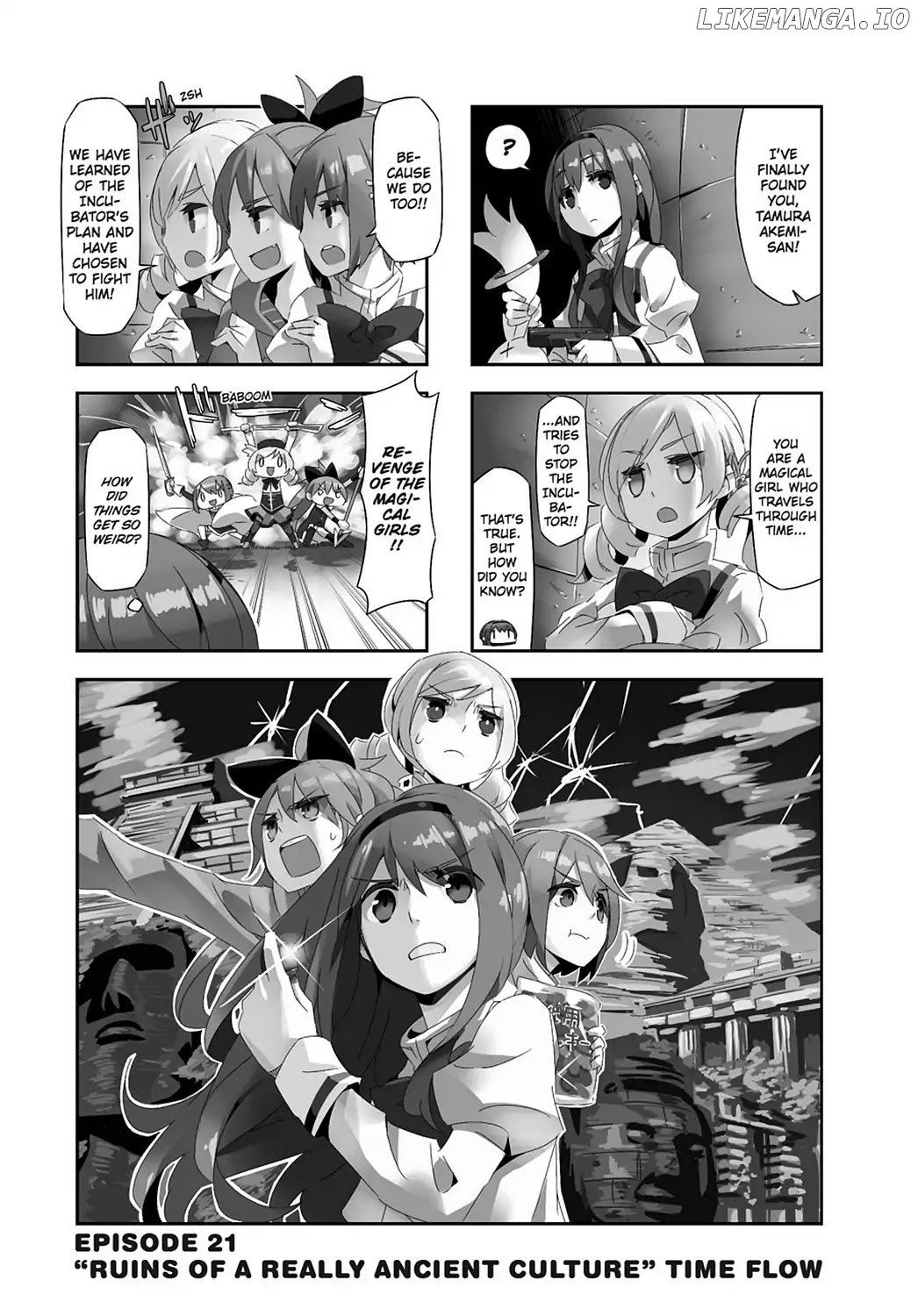 Puella Magi Homura Tamura ~Parallel Worlds Do Not Remain Parallel Forever~ chapter 21 - page 11