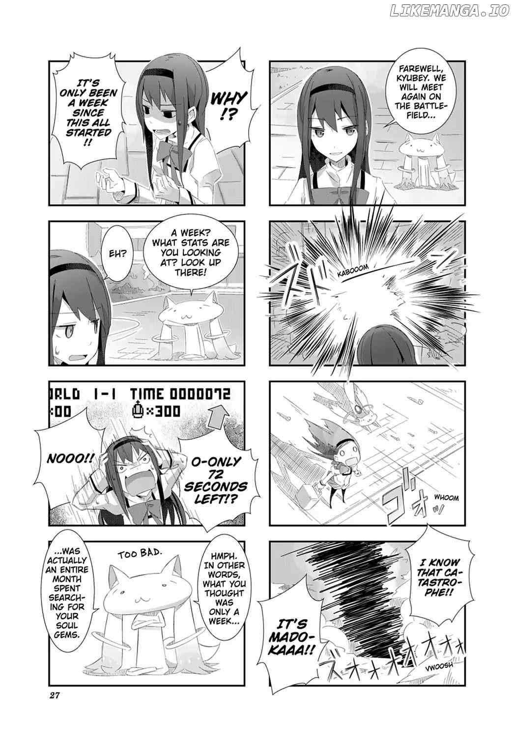 Puella Magi Homura Tamura ~Parallel Worlds Do Not Remain Parallel Forever~ chapter 2 - page 9