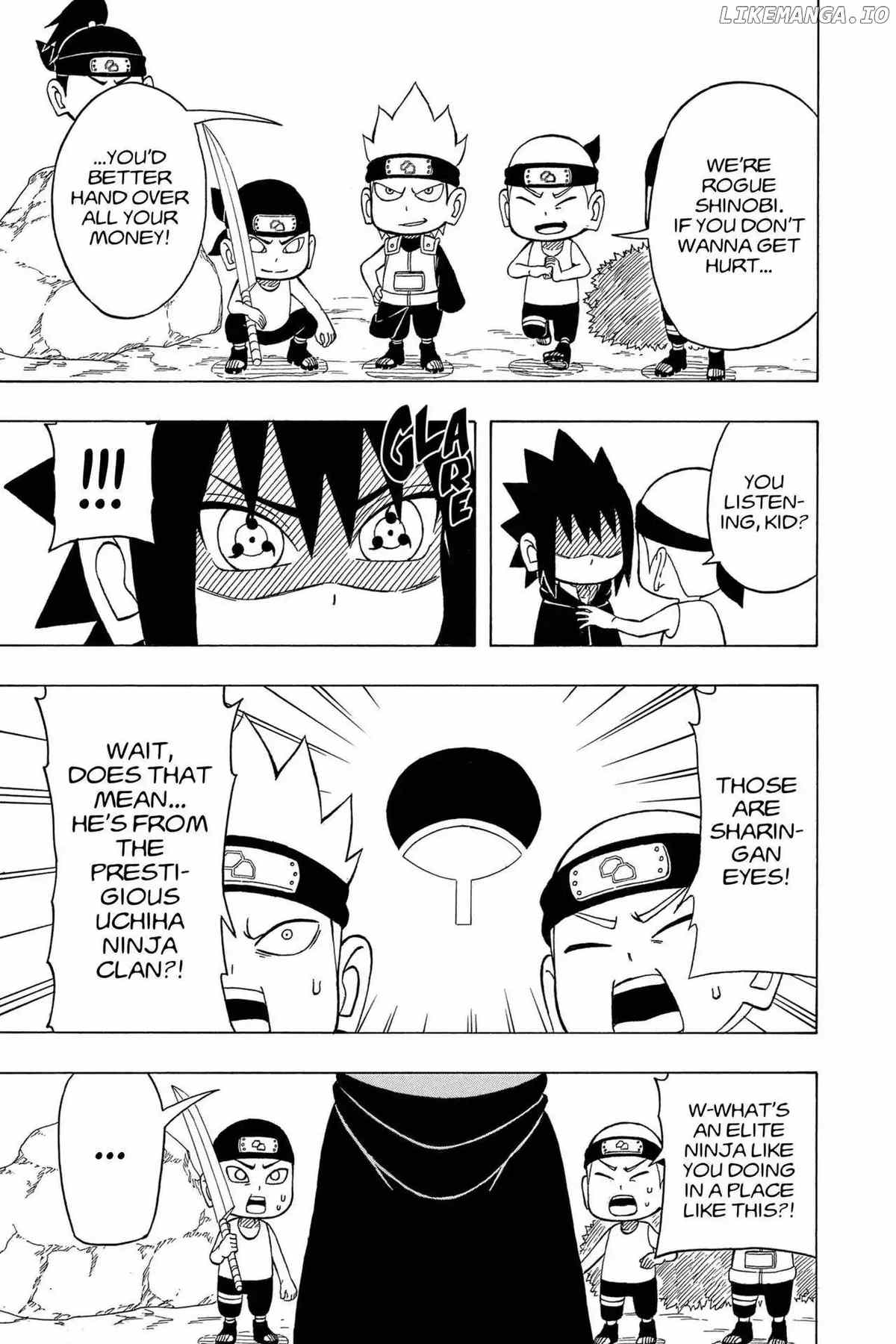 Naruto: Chibi Sasuke's Sharingan Legend chapter 1 - page 9