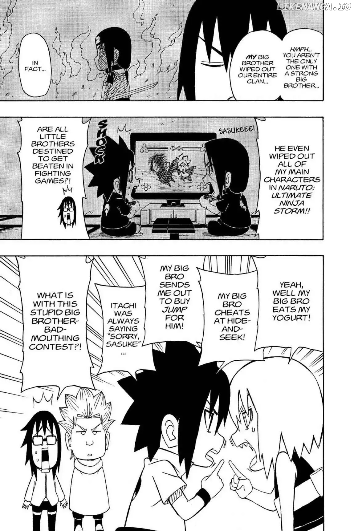 Naruto: Chibi Sasuke's Sharingan Legend chapter 21 - page 15