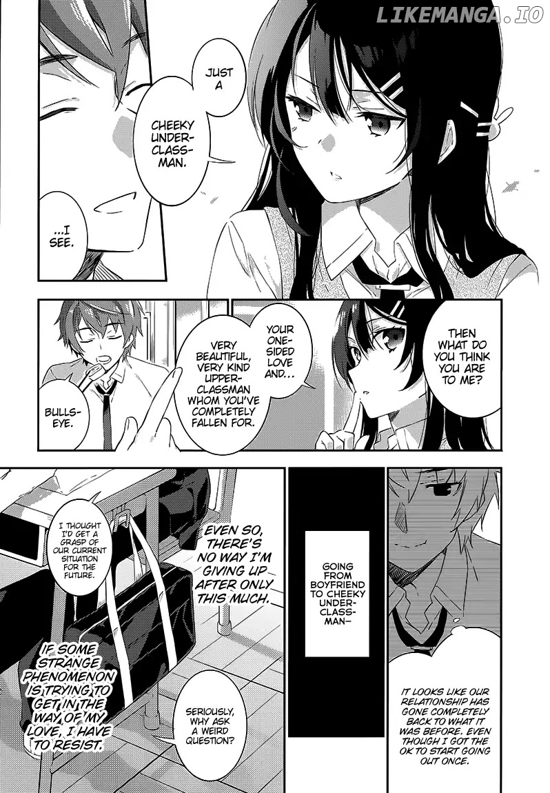 Seishun Buta Yaro wa Petit Devil Kouhai no Yume wo Minai chapter 1 - page 28