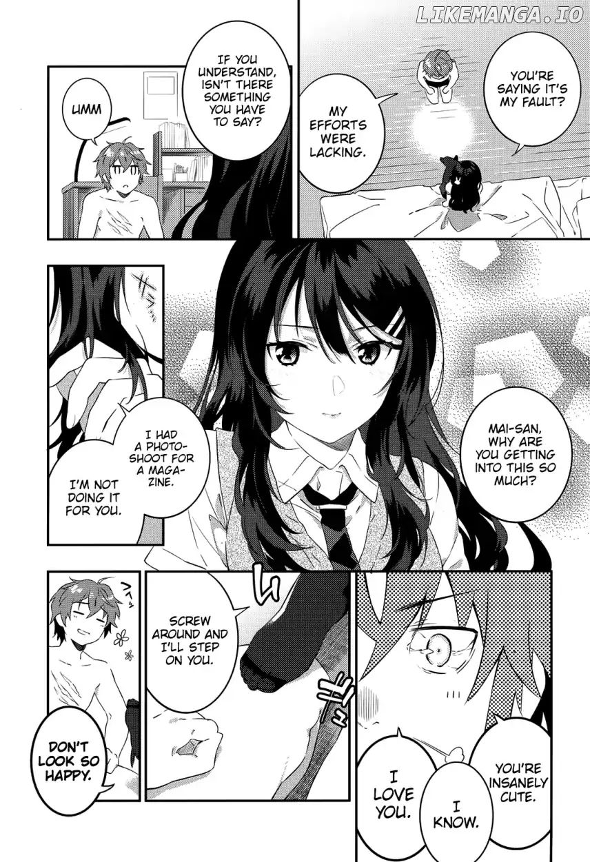 Seishun Buta Yaro wa Petit Devil Kouhai no Yume wo Minai chapter 4 - page 15