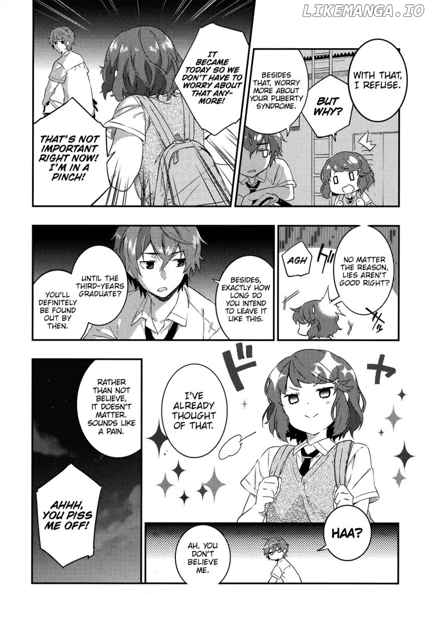 Seishun Buta Yaro wa Petit Devil Kouhai no Yume wo Minai chapter 4 - page 5