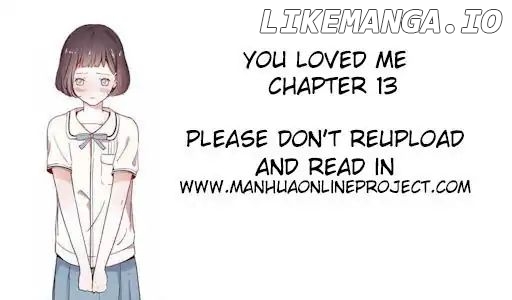 You Loved Me chapter 13 - page 1