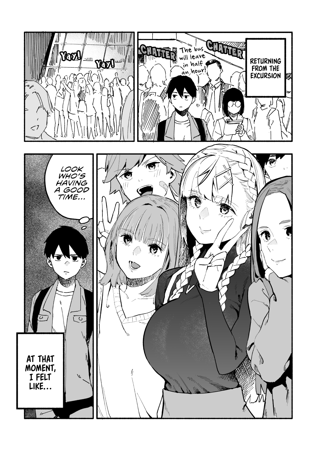 The Angelic Yet Devilish Transfer Student With Big Tits chapter 13 - page 1