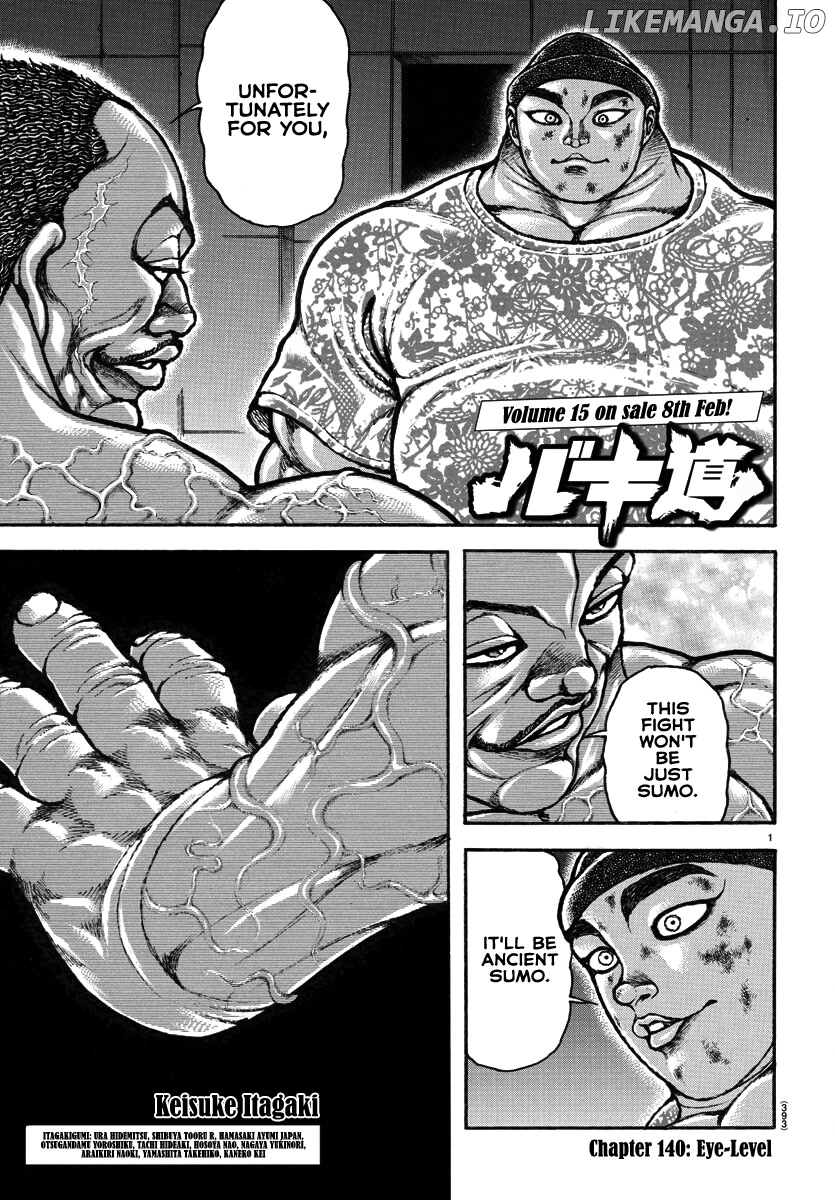 Baki-Dou (2018) chapter 140 - page 1