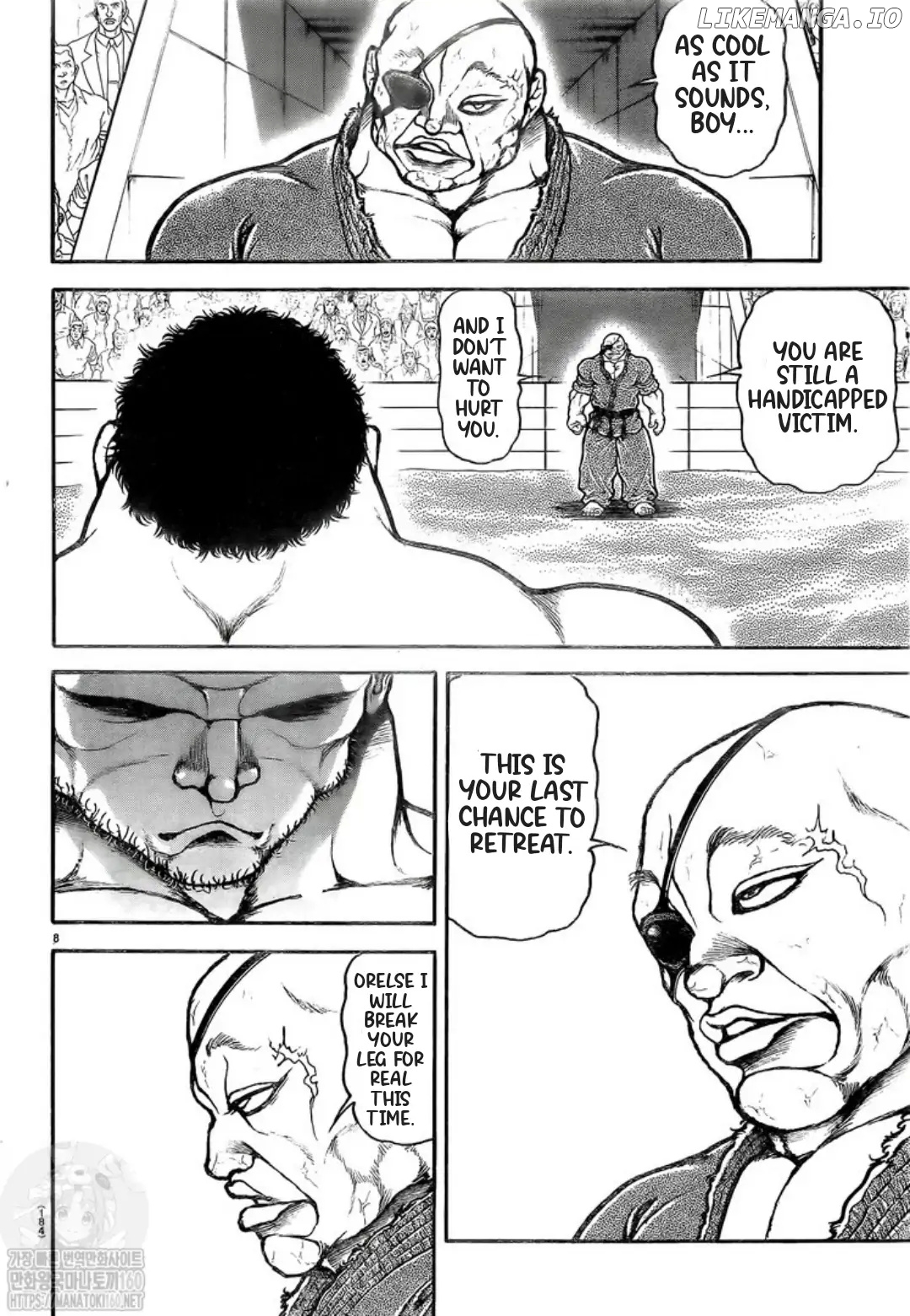 Baki-Dou (2018) chapter 136 - page 8