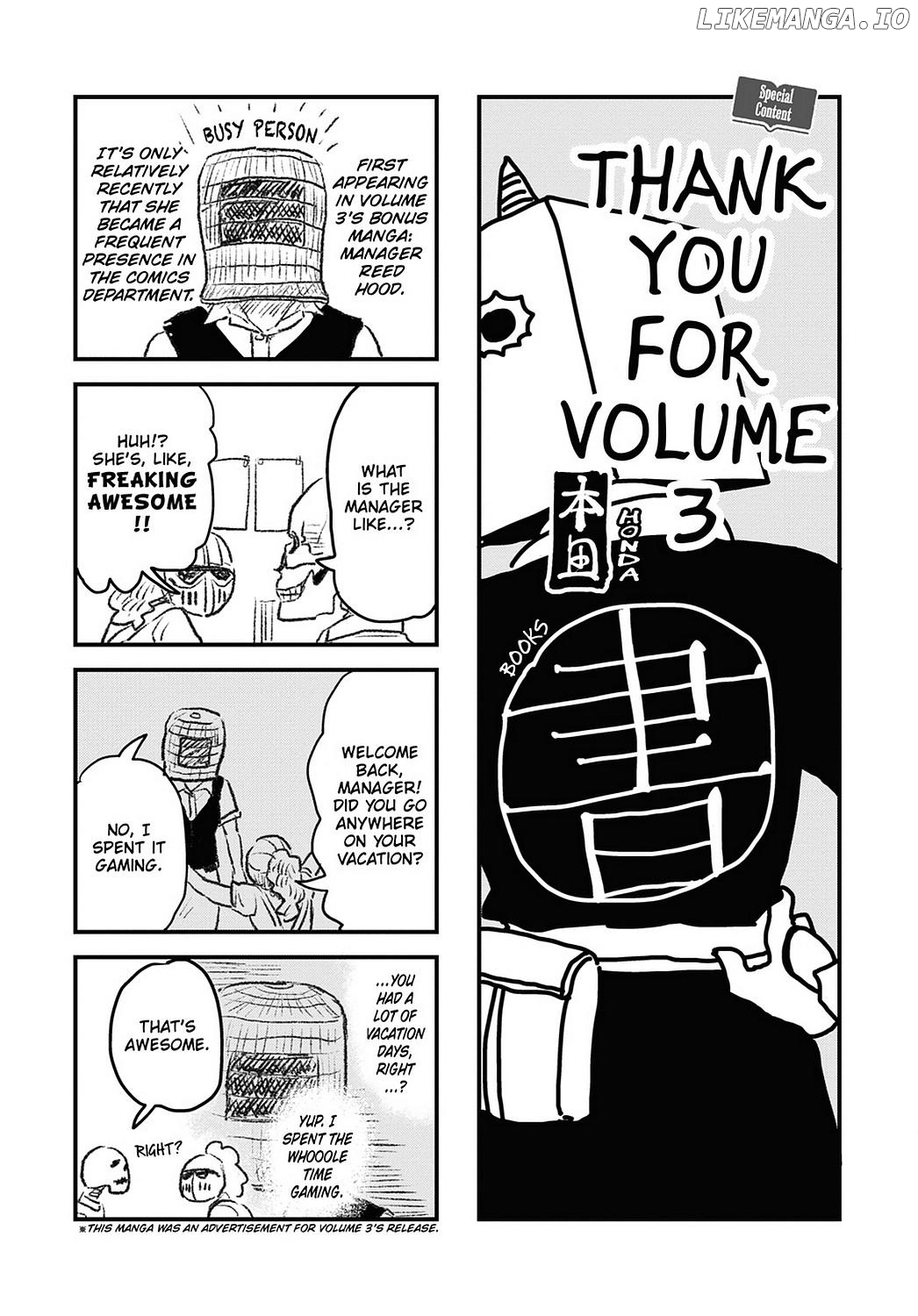 Skull-Face Bookseller Honda-San chapter 21 - page 8