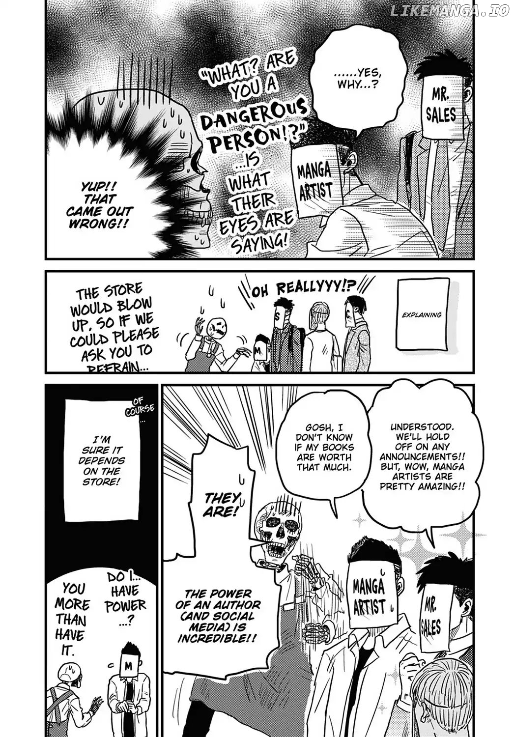 Skull-Face Bookseller Honda-San chapter 8 - page 14